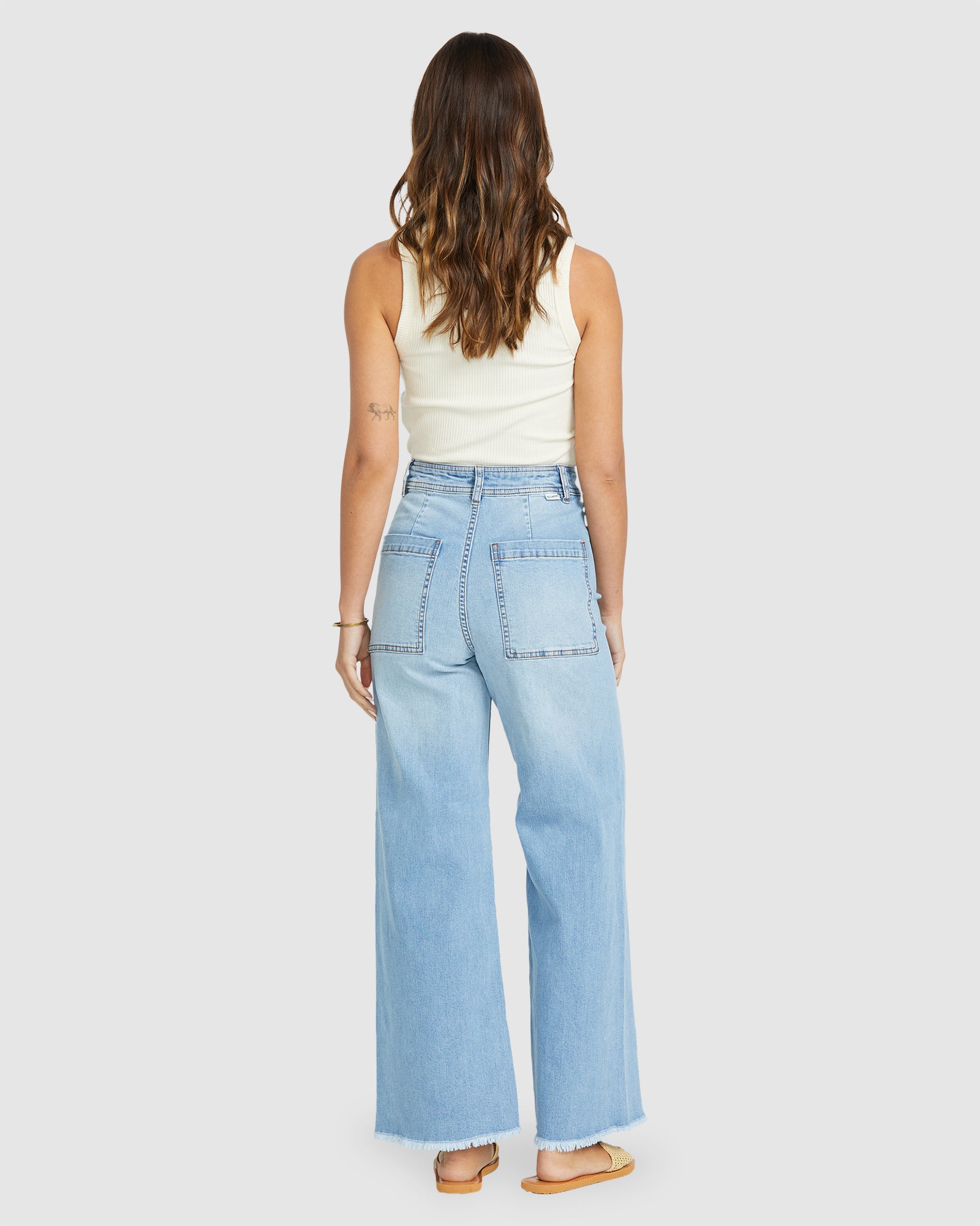 Womens Free Fall Denim Jeans