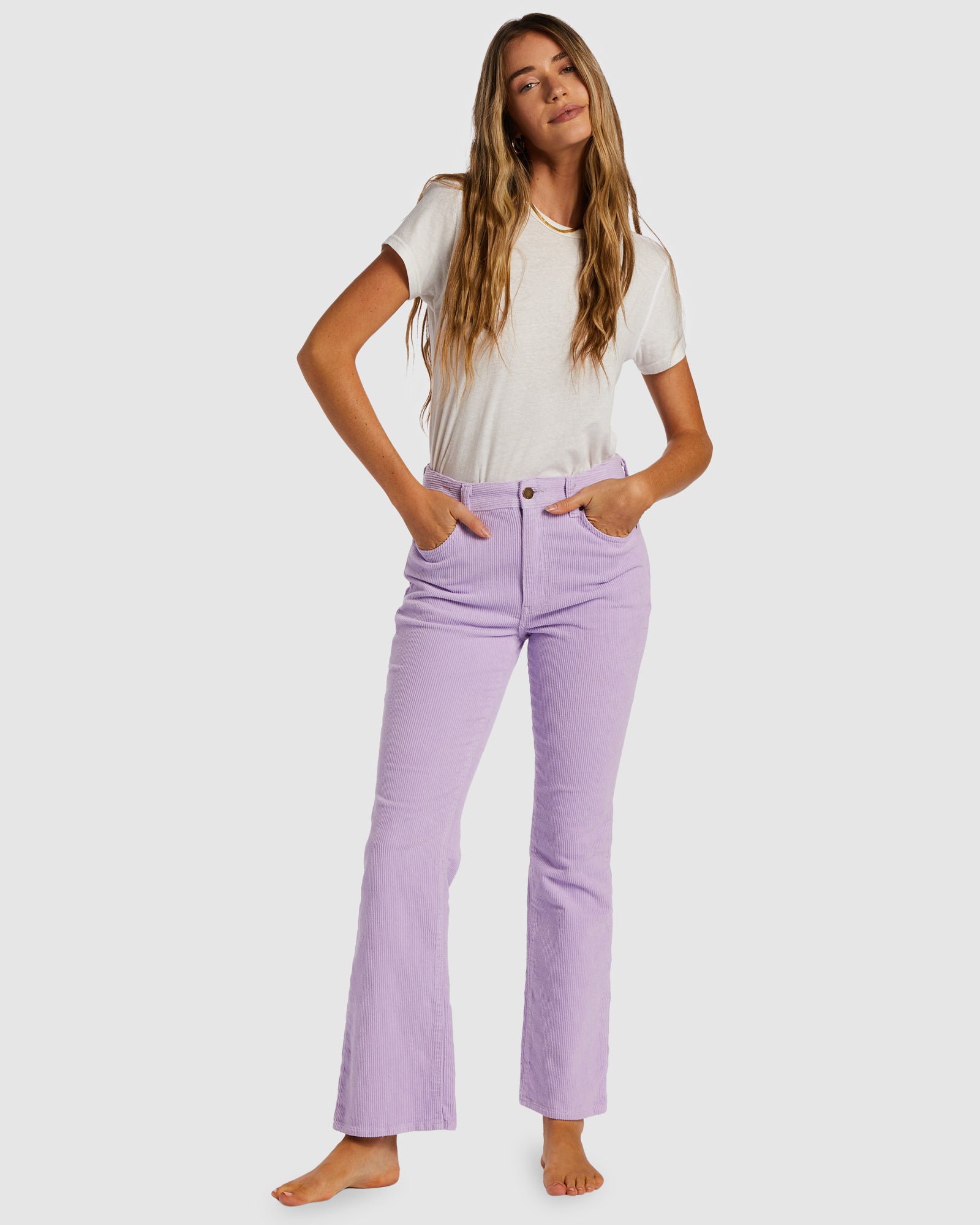 Womens New Age Corduroy Trousers