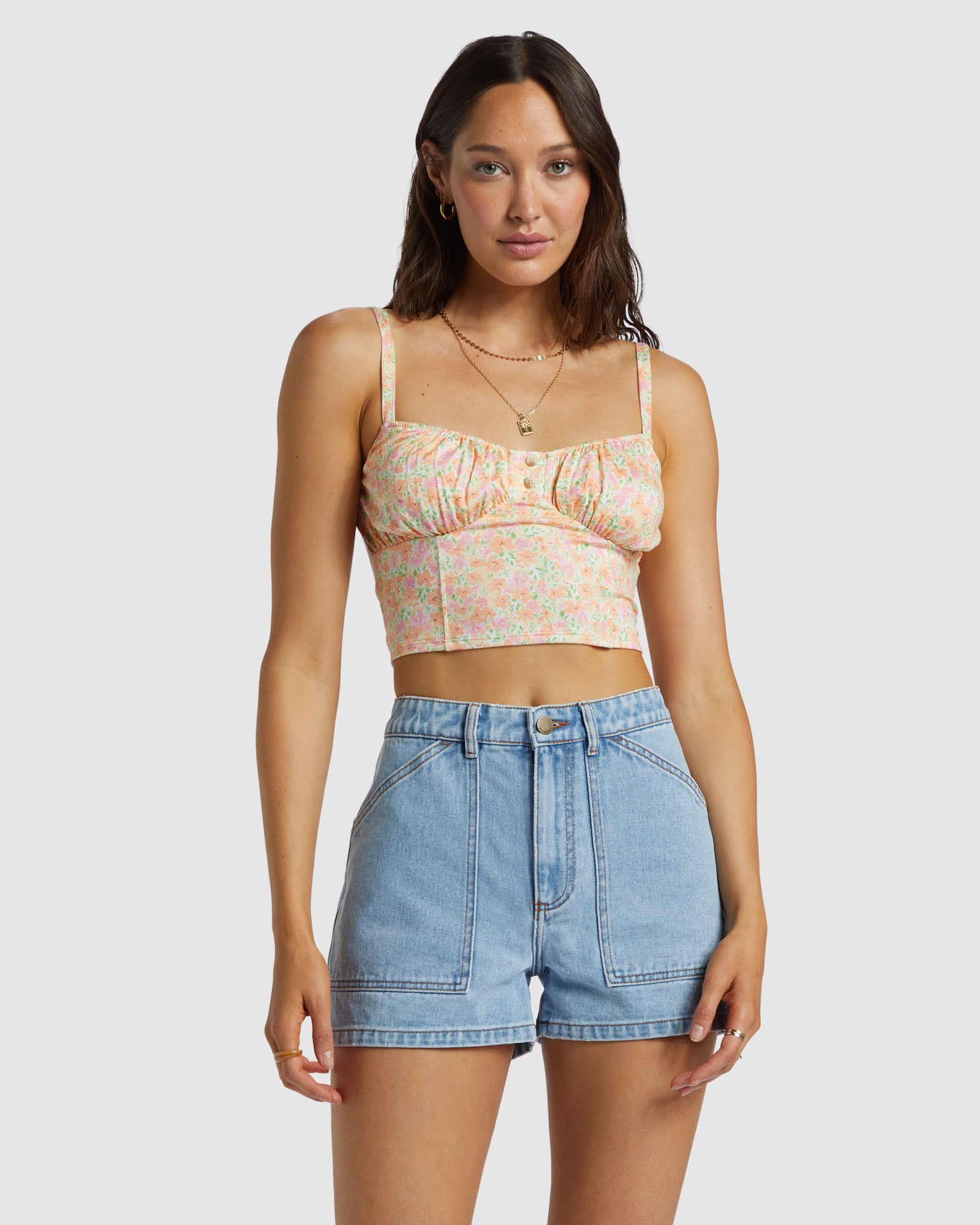 Womens Leia Denim Shorts – Billabong AU