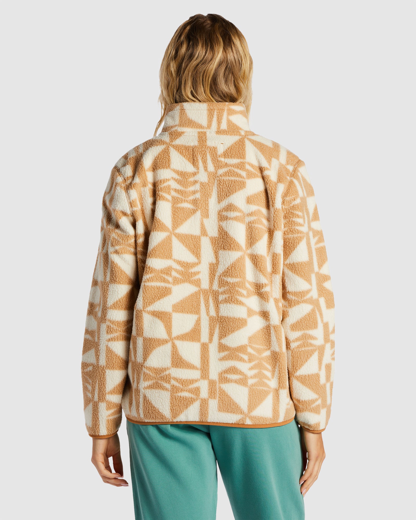 Womens Boundary Half Zip Fleece Pullover