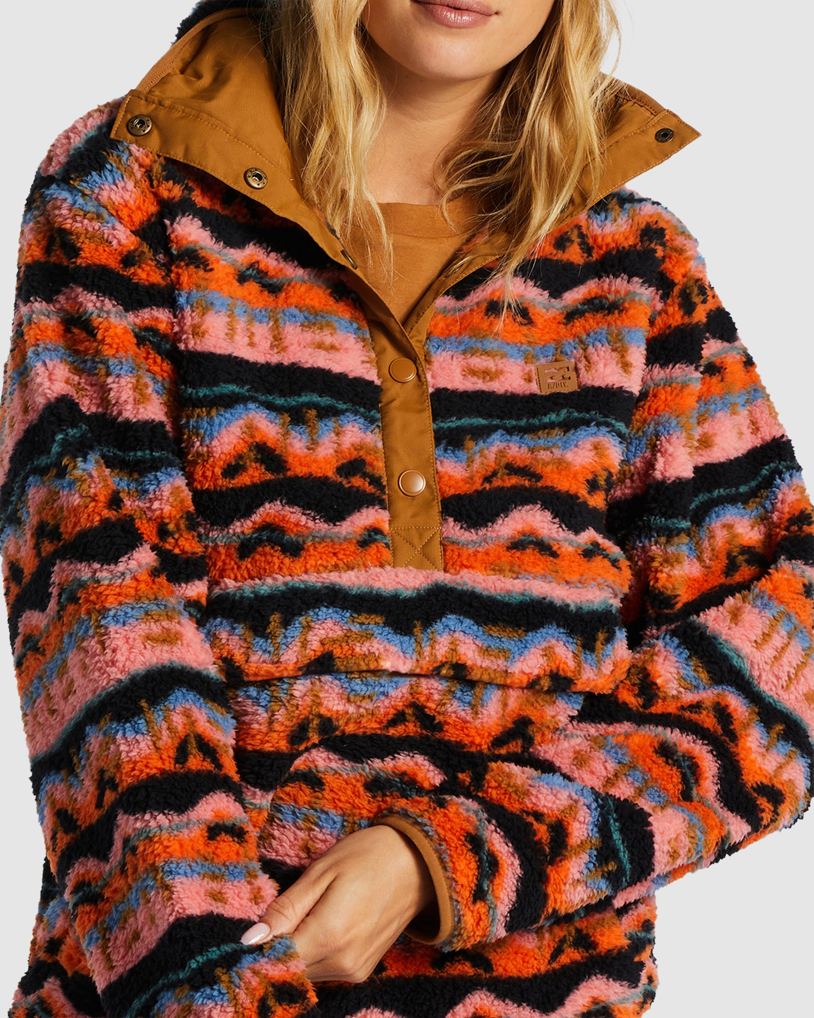 Womens Switchback Fleece Jumper