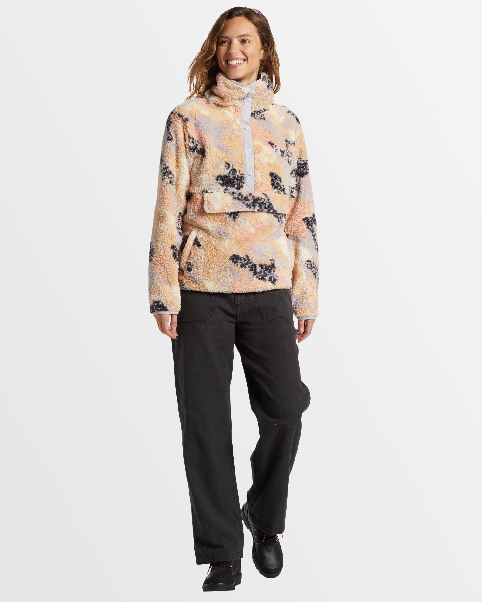 Womens Switchback Fleece Pullover