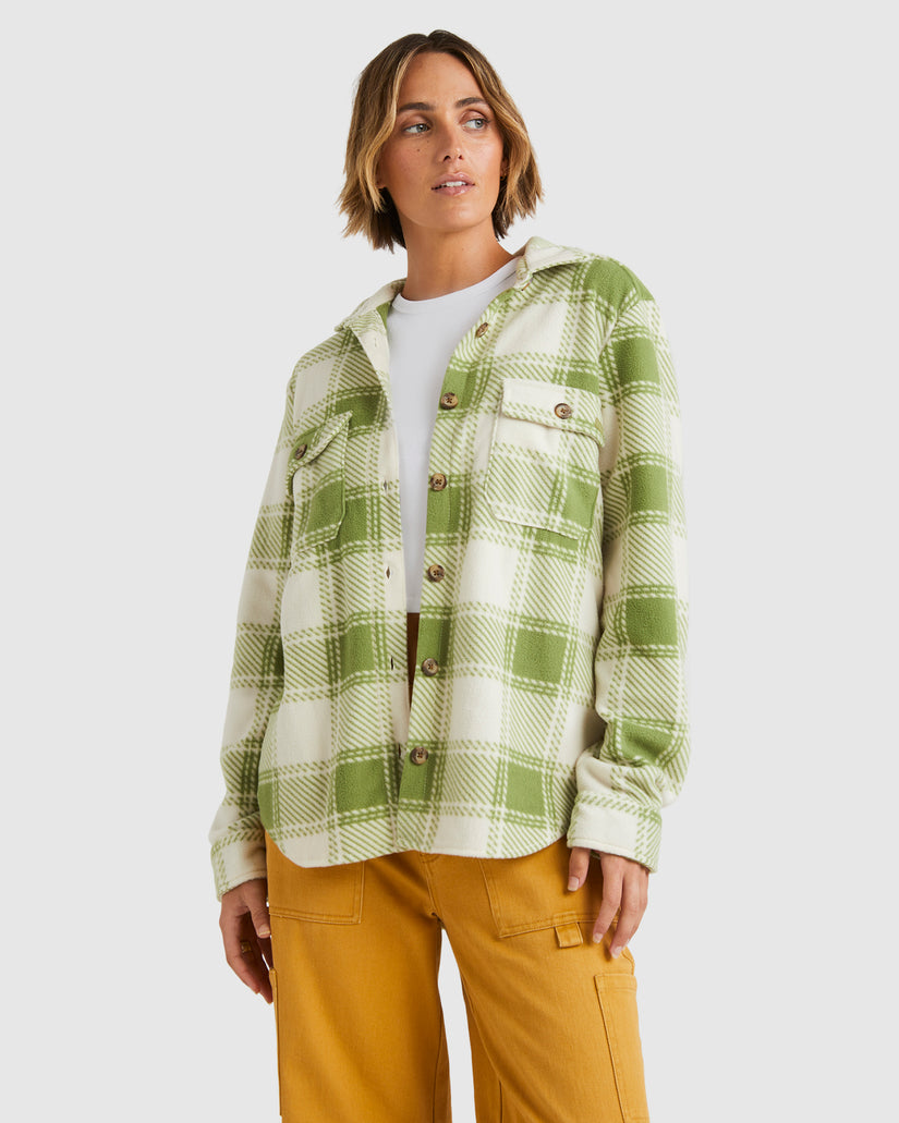 Womens Forge Fleece Shacket