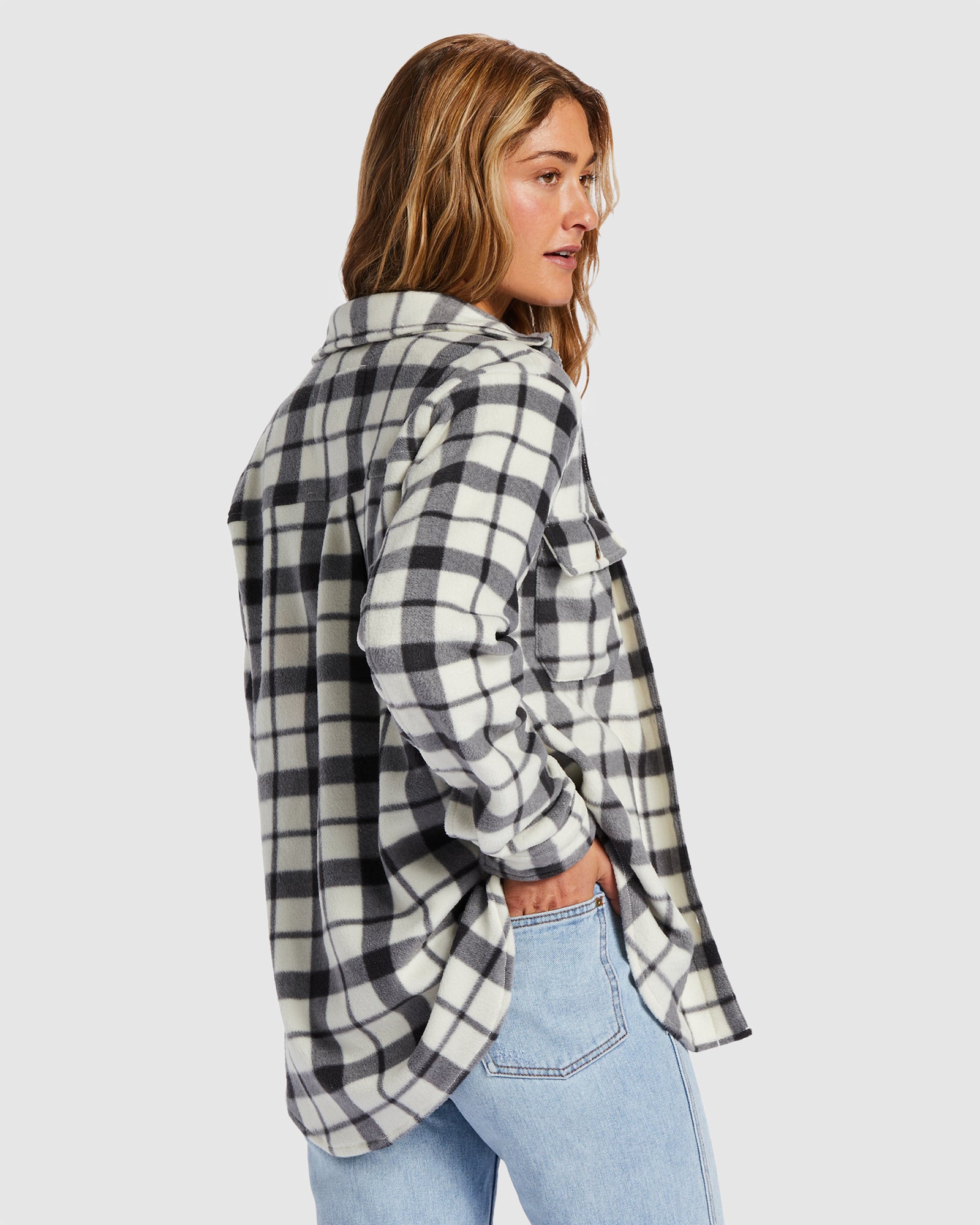 Womens Forge Fleece Shacket