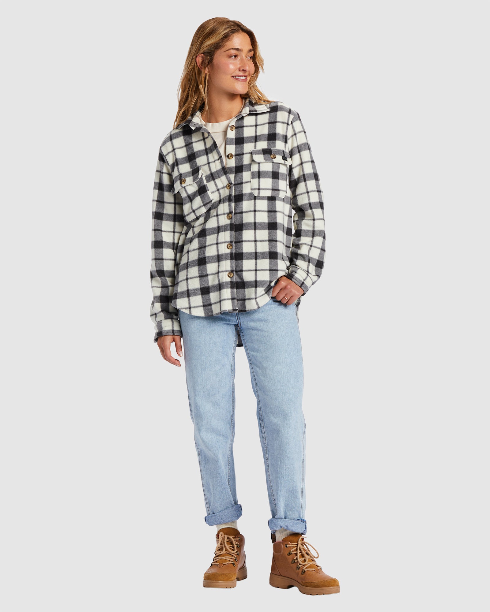 Womens Forge Fleece Shacket