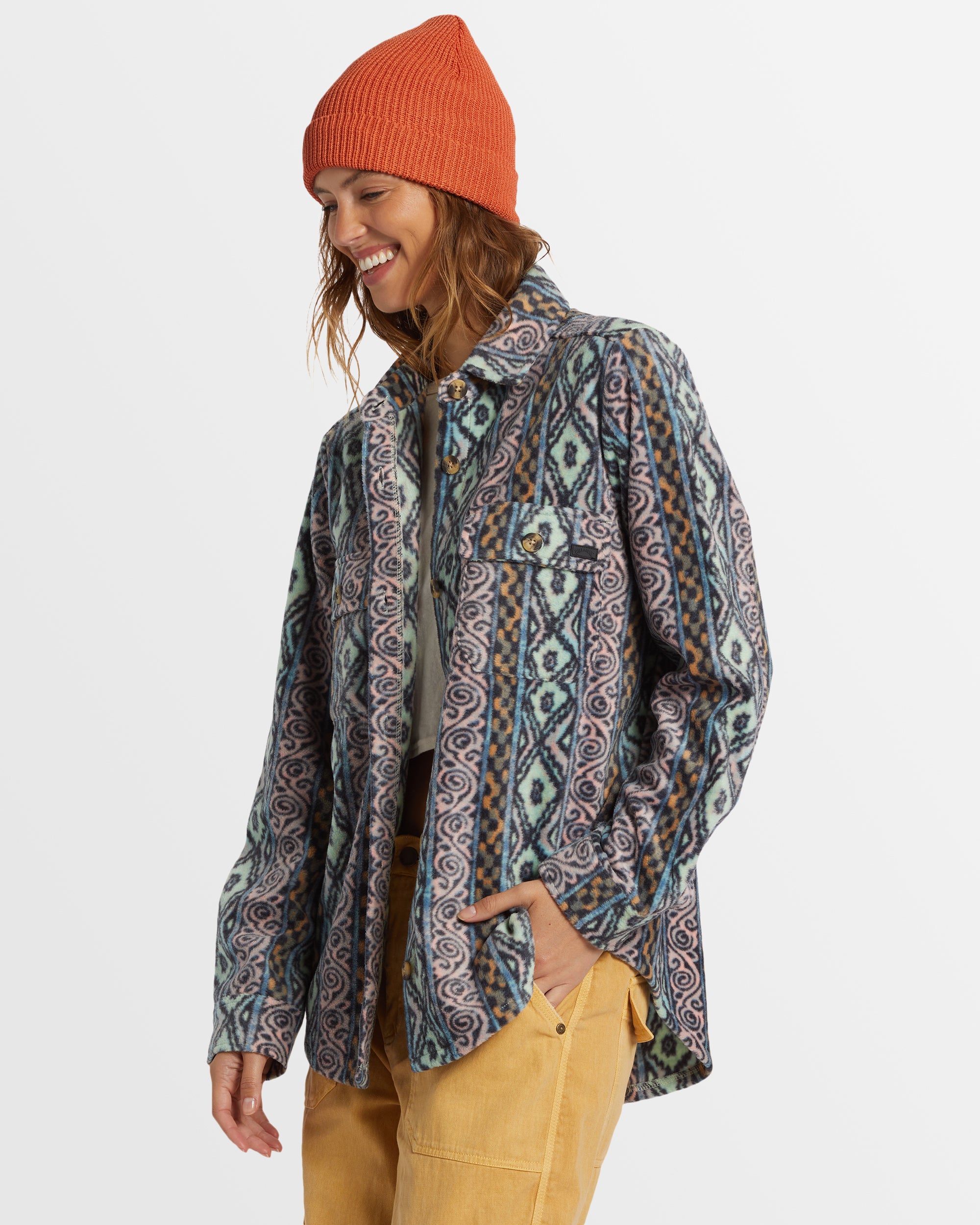 Womens Forge Fleece Shacket