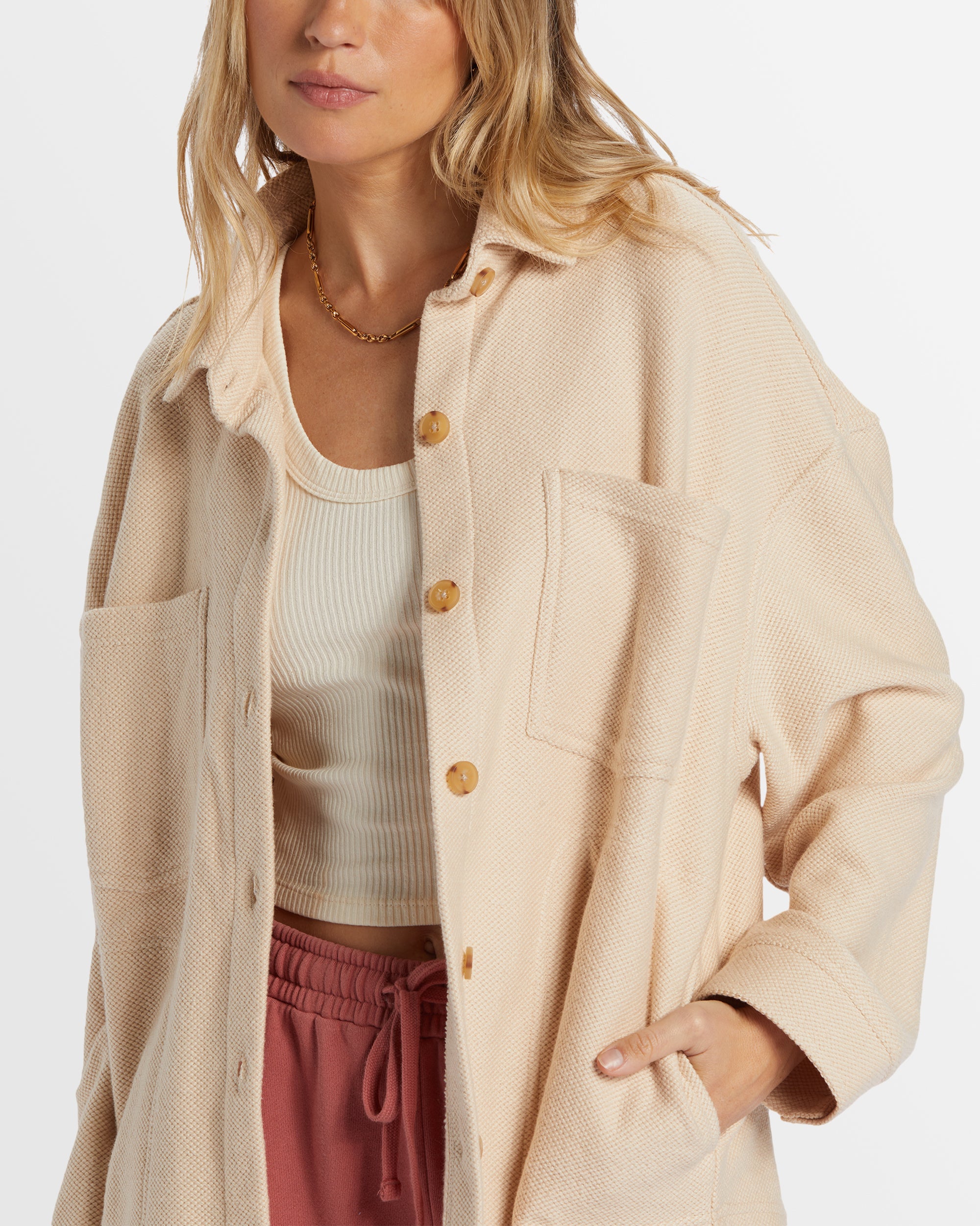 Womens Everytime Shacket