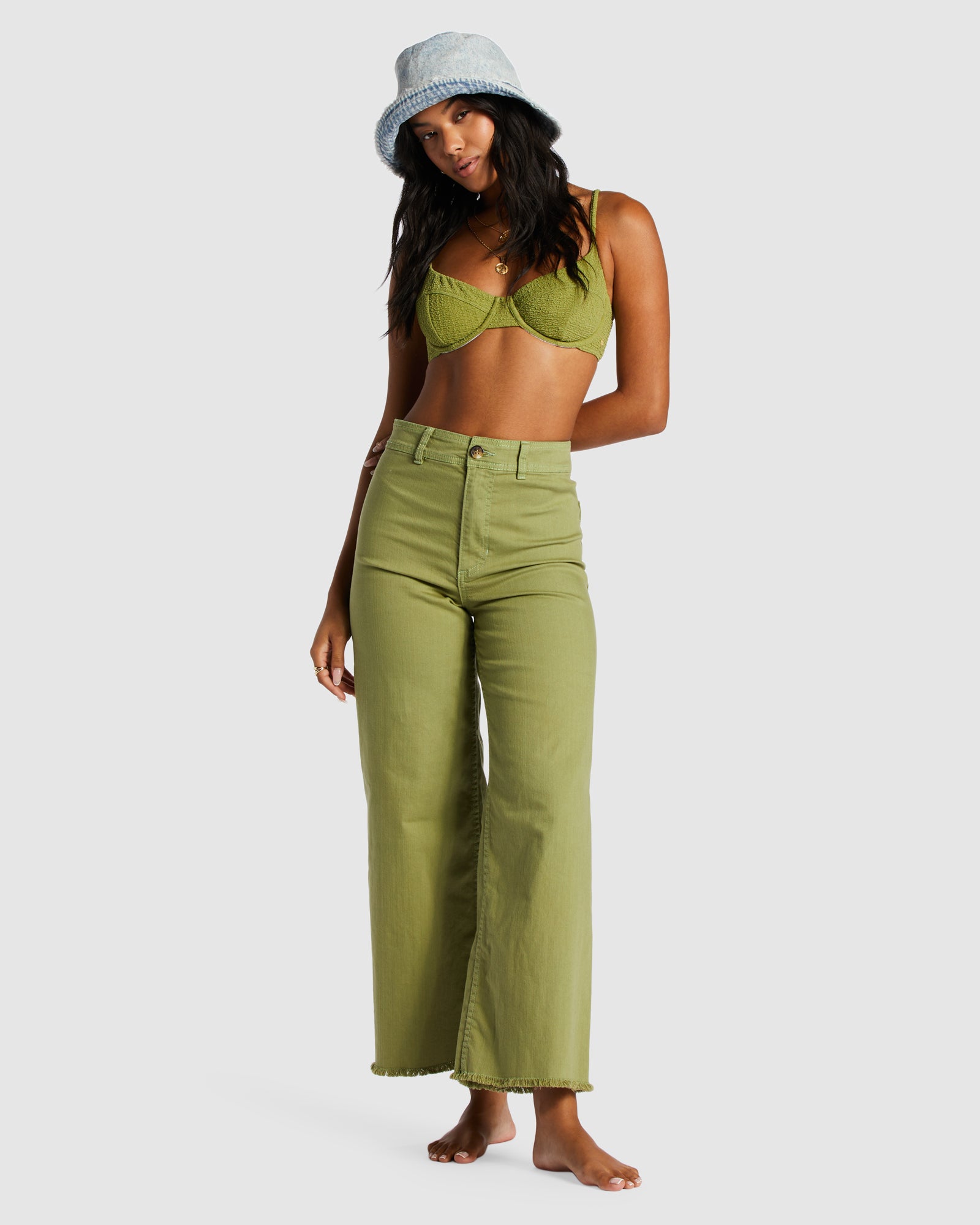 Womens Free Fall Pants – Green Eyes – Billabong AU