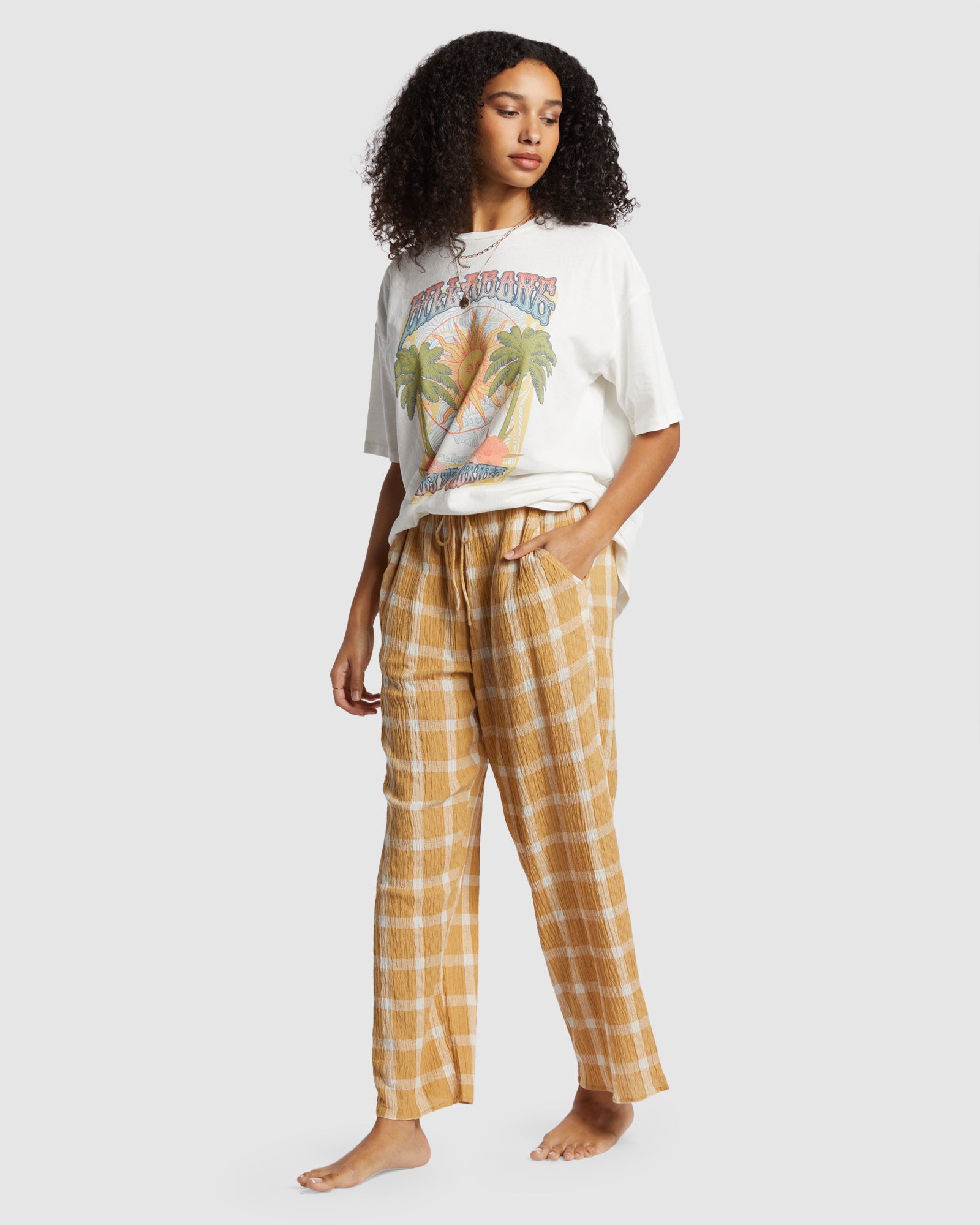 Womens Checked Out Pants