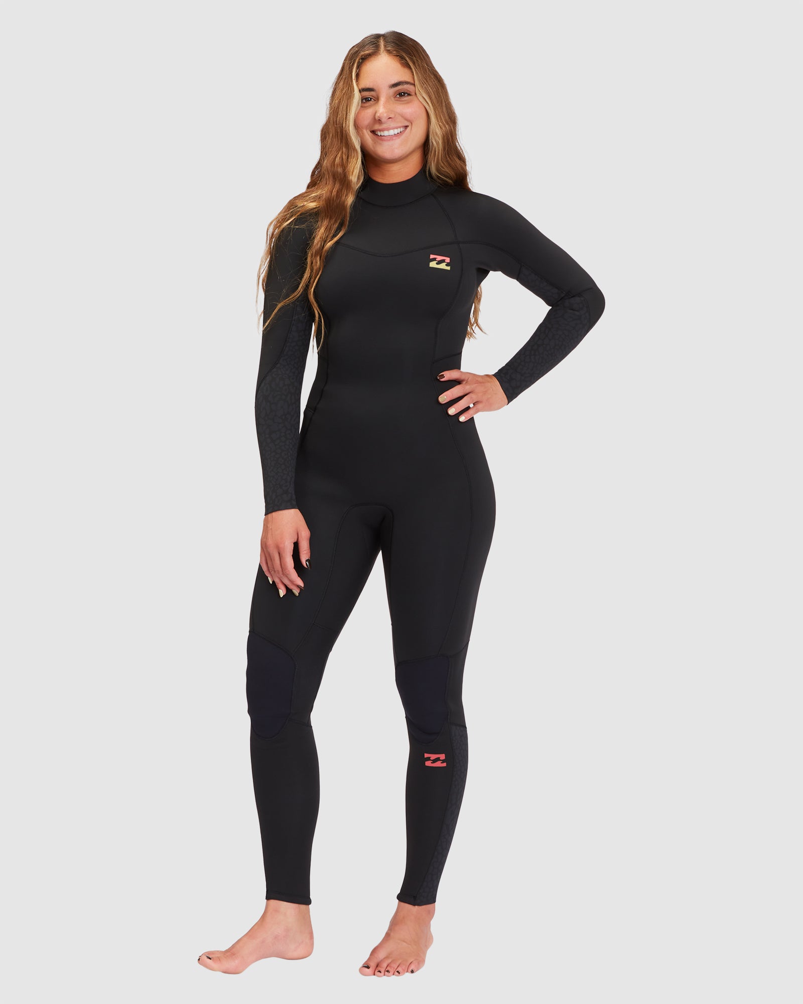 Womens 4/3mm Synergy Back Zip Steamer Wetsuit – Billabong