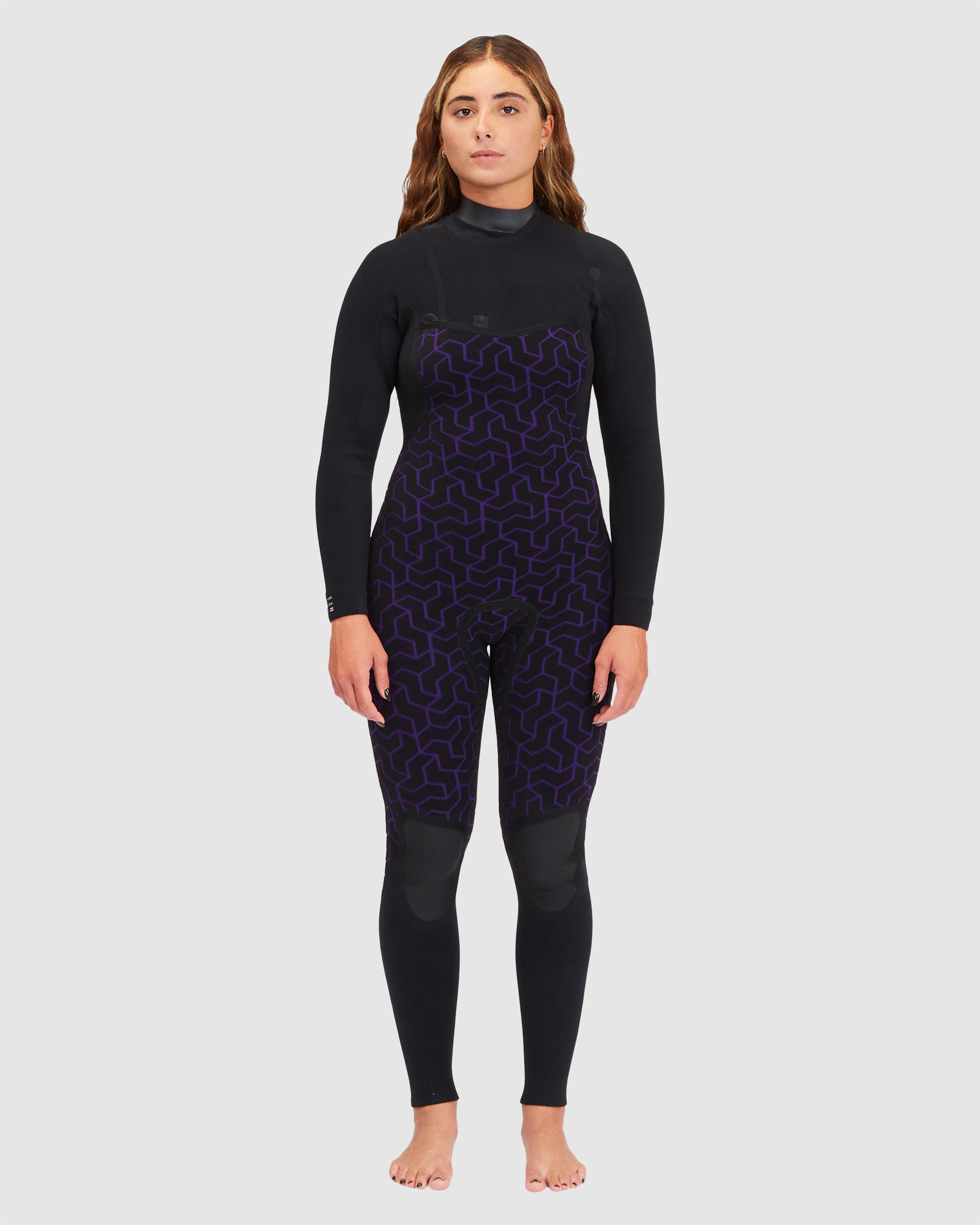 Womens 4/3mm Furnace Comp Chest Zip Wetsuit – Billabong