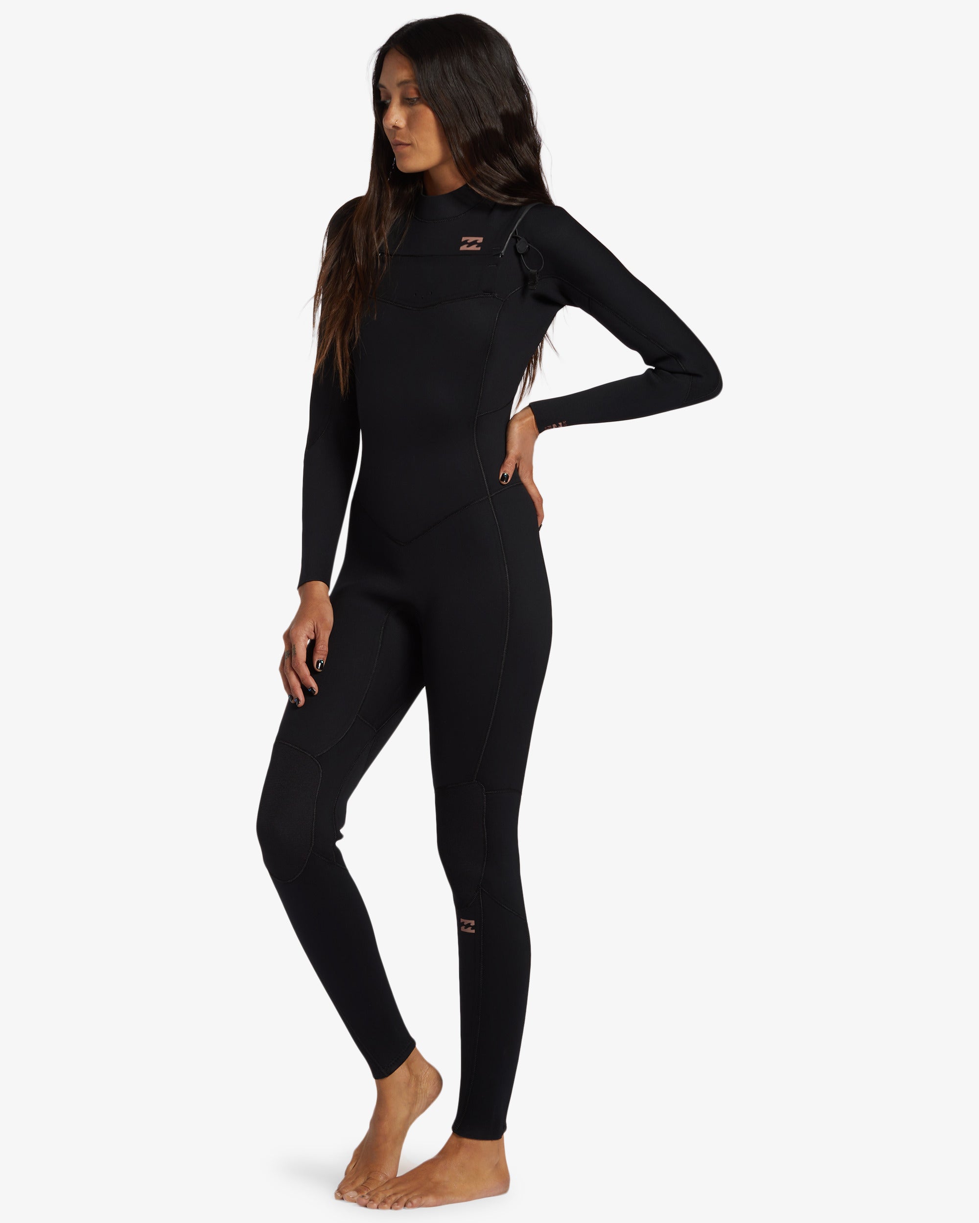 Womens 3/2mm Foil Chest Zip Wetsuit