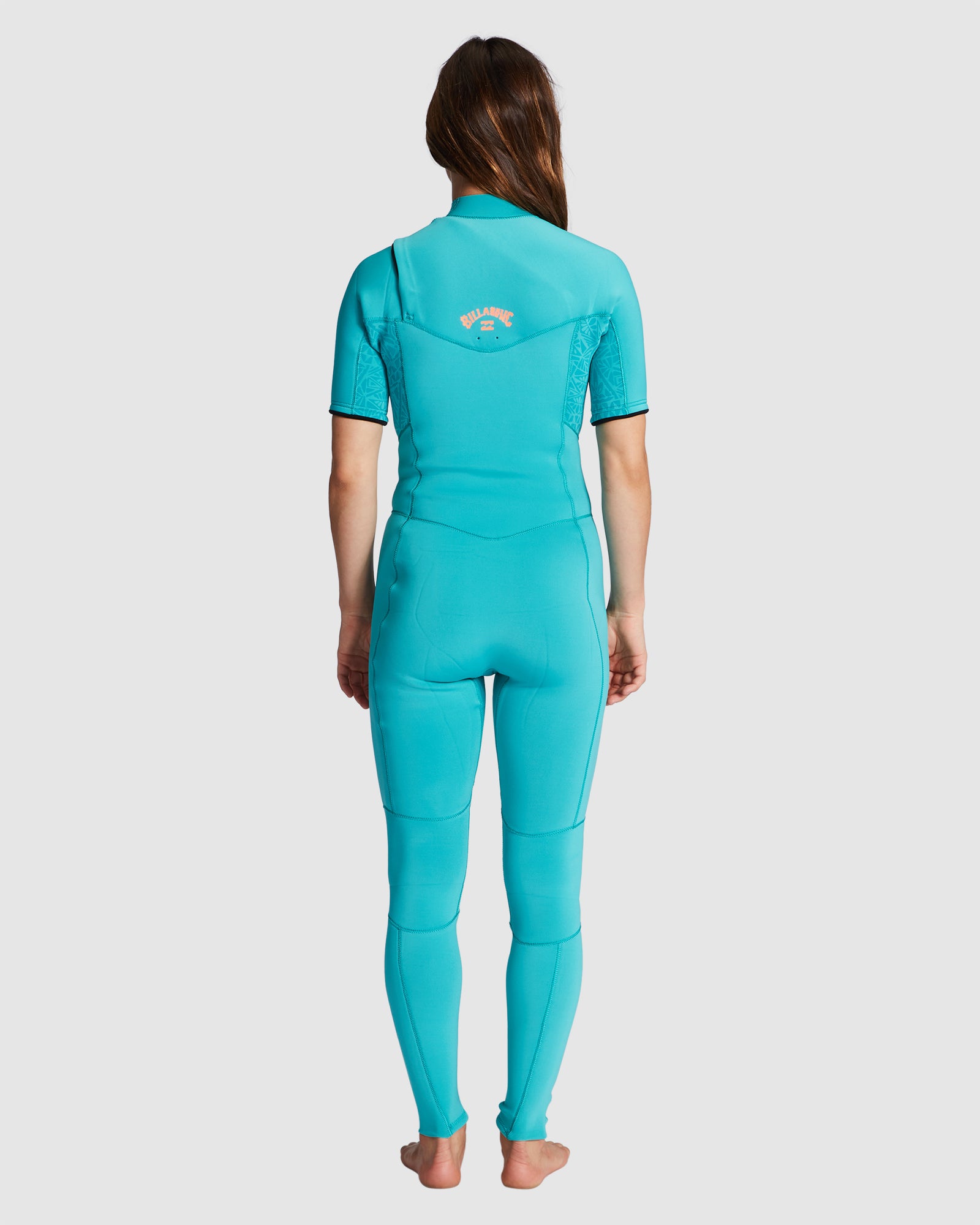 Womens 2/2 mm Synergy Chest Zip Short Sleeve Fullsuit – Billabong