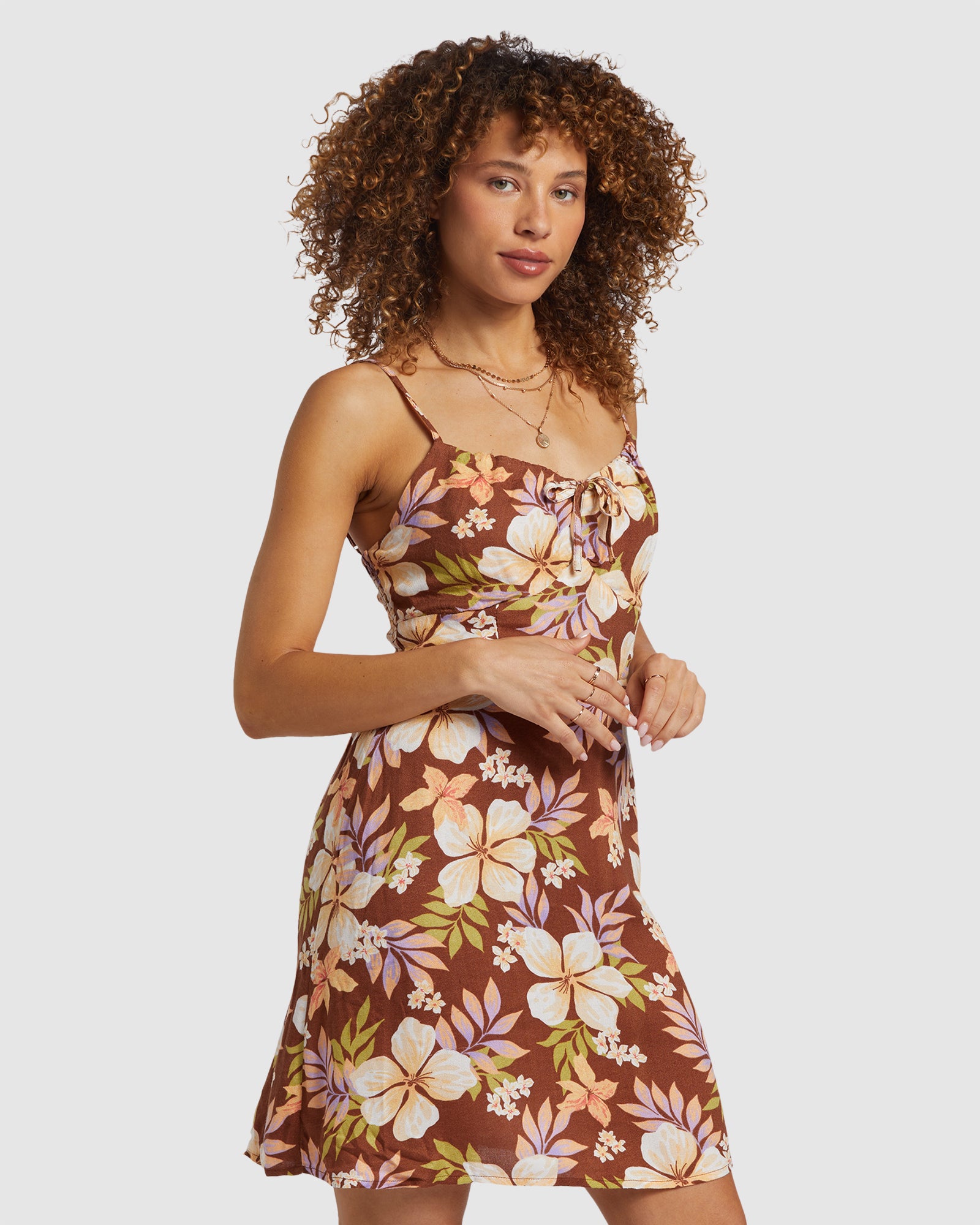 Womens Island Calling Mini Dress