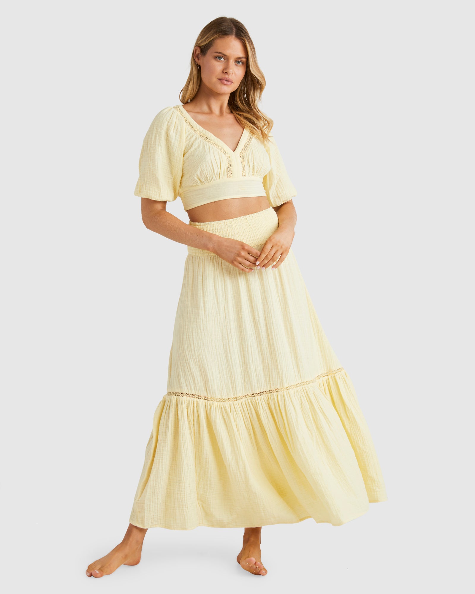 Womens In The Palms Maxi Skirt