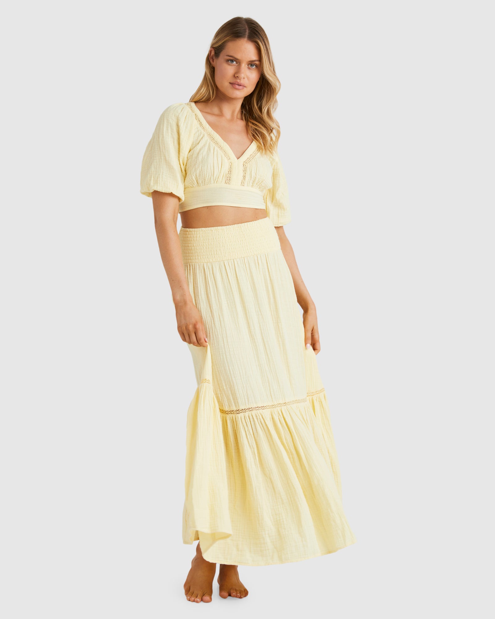 Womens In The Palms Crop Top