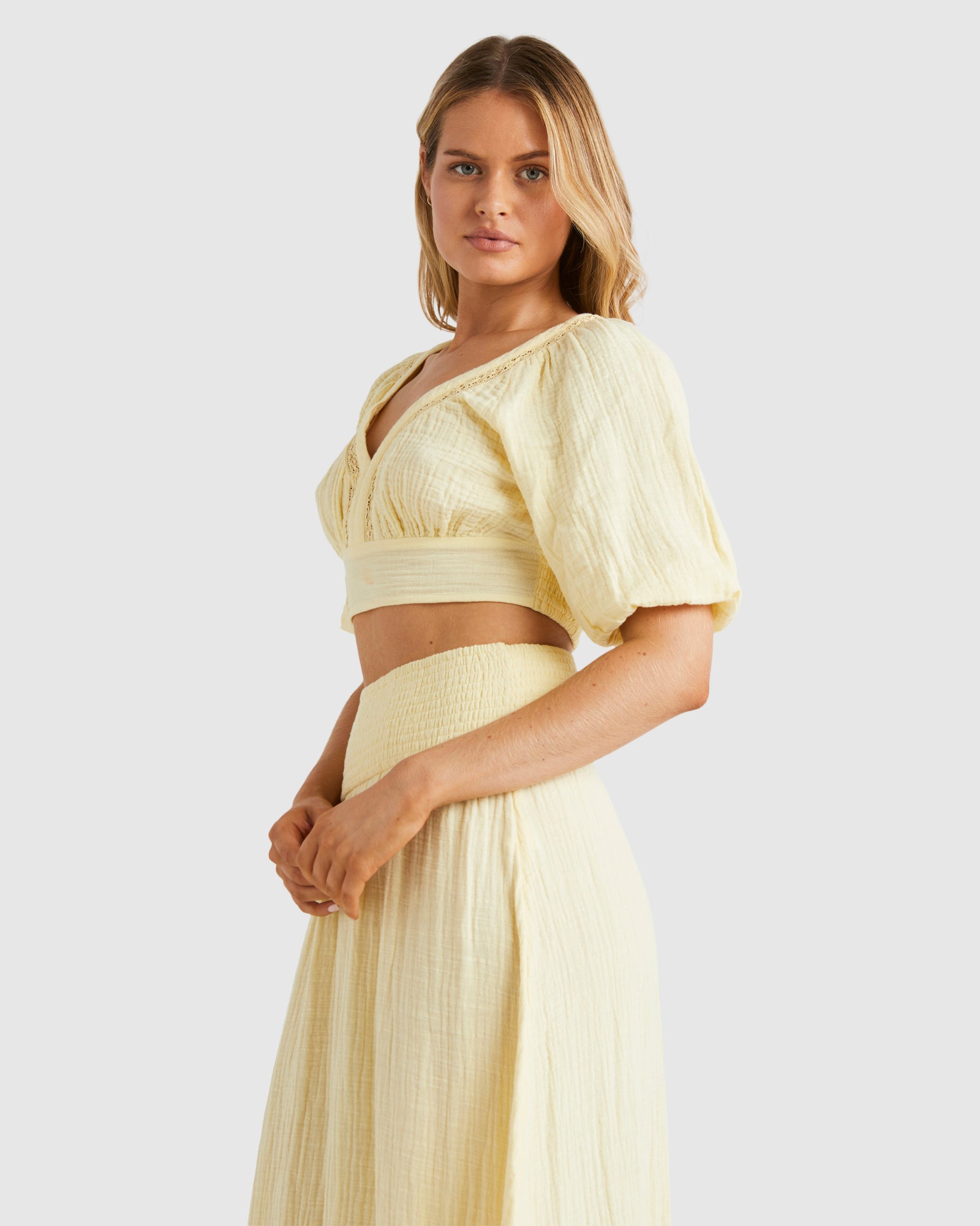 Womens In The Palms Crop Top