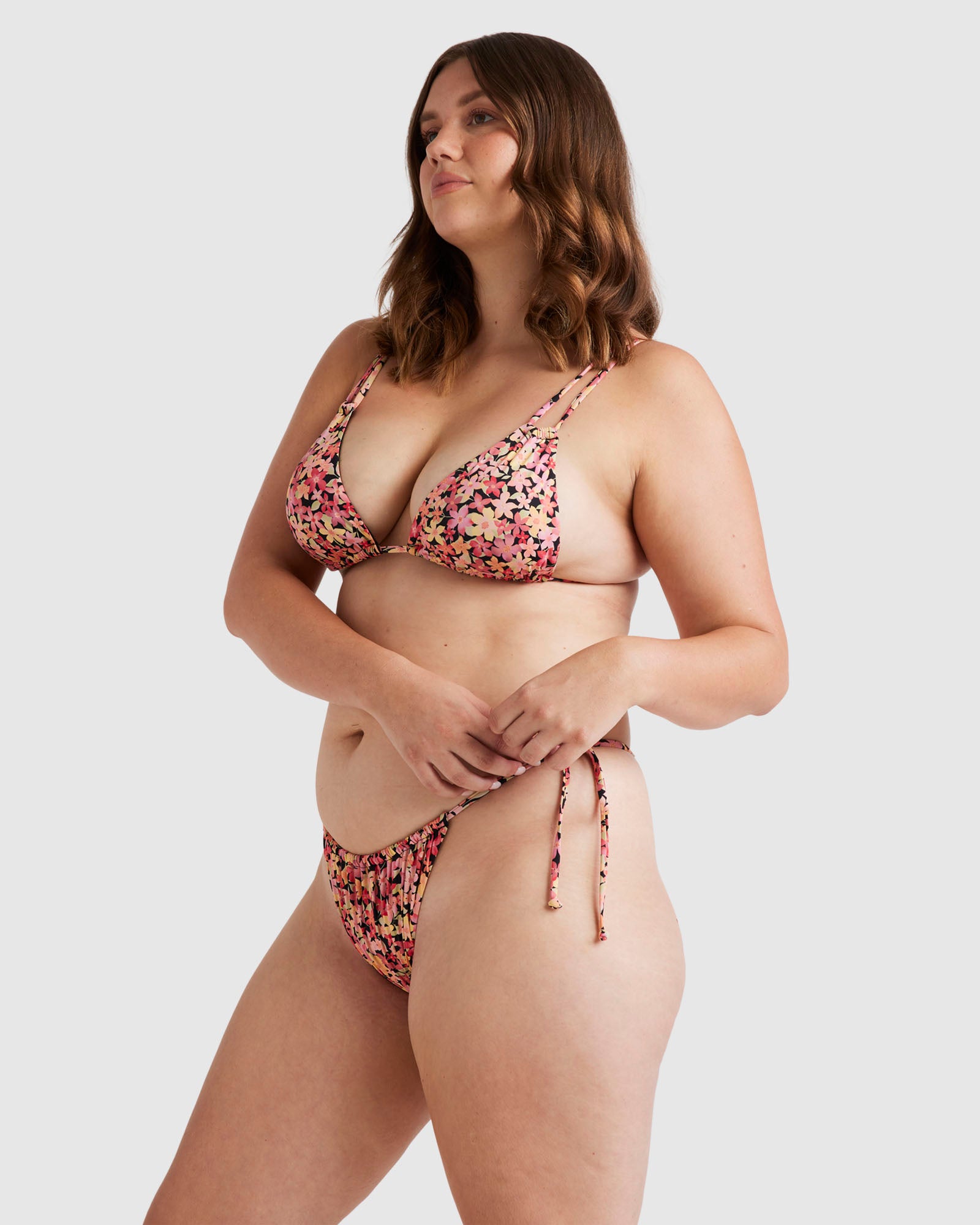 Womens Love Army Avery Slide Triangle Bikini Top