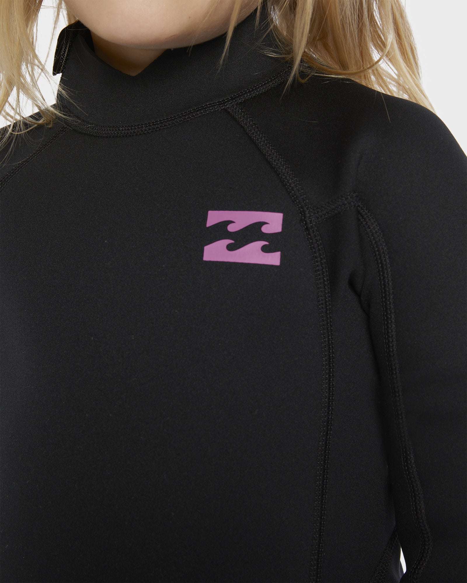 Girls 2-6 3/2mm Foil Back Zip GBS Steamer Wetsuit