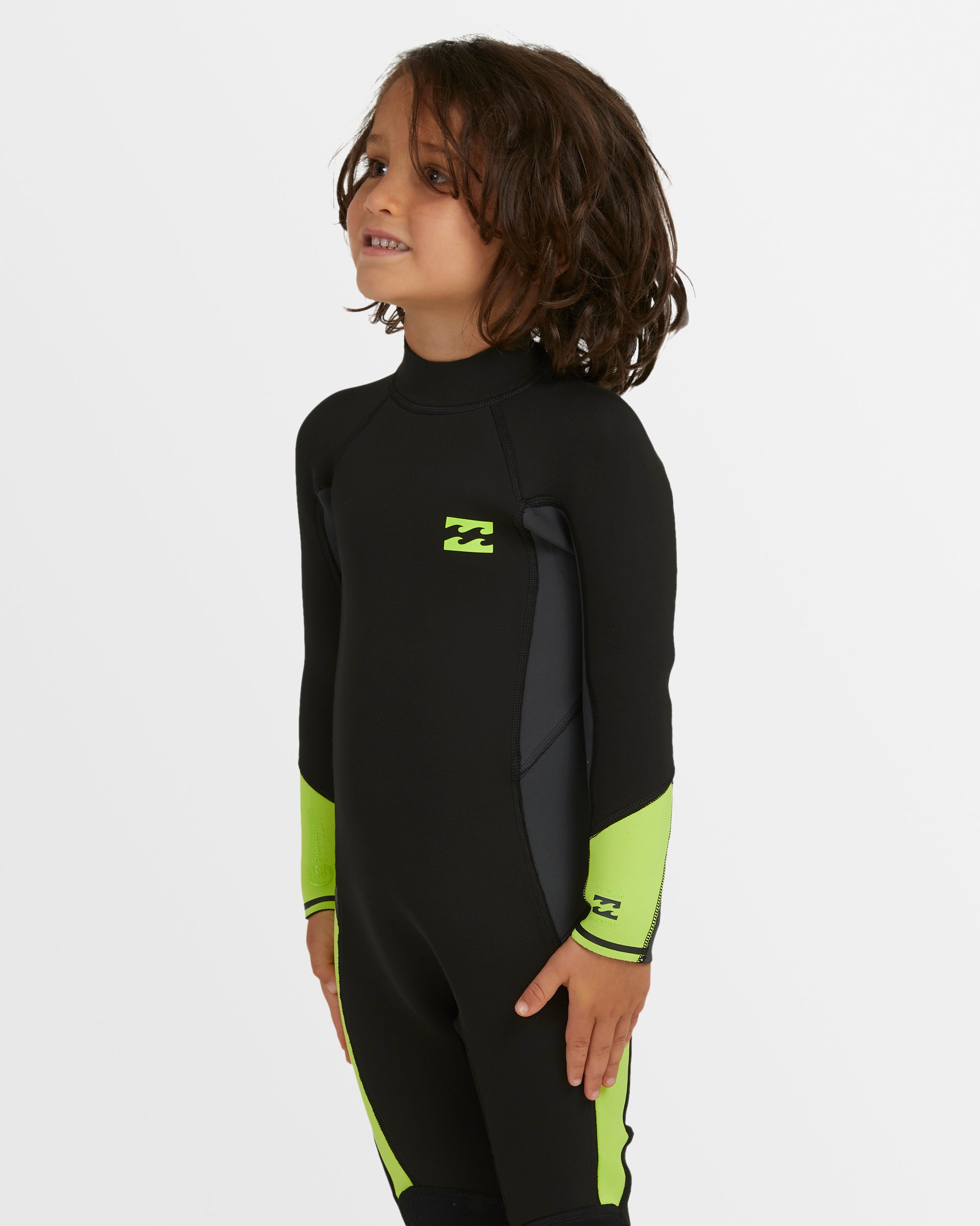 Boys 0-7 3/2mm Absolute Back Zip Wetsuit