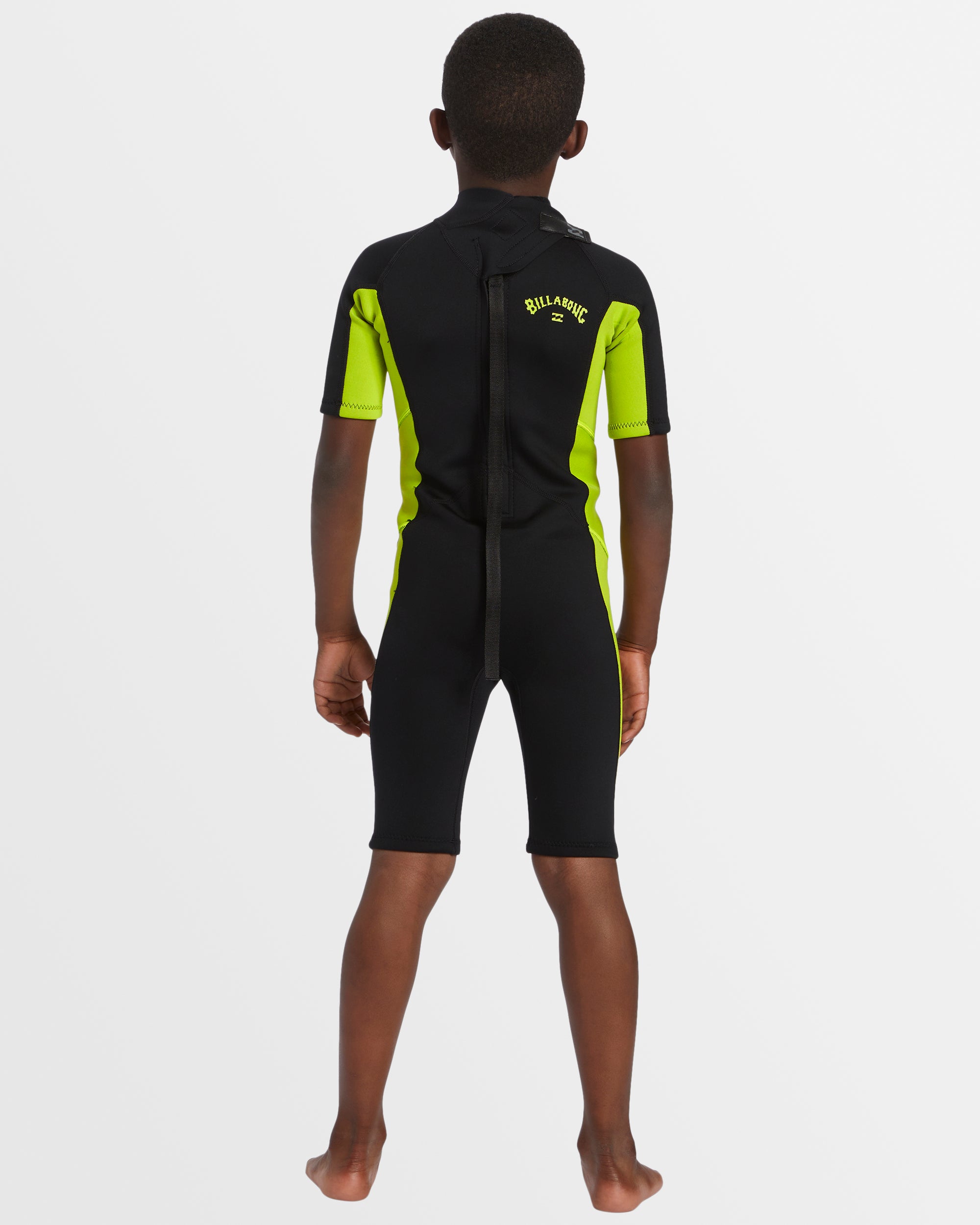 Boys 2-6 2/2mm Foil Back Zip Springsuit