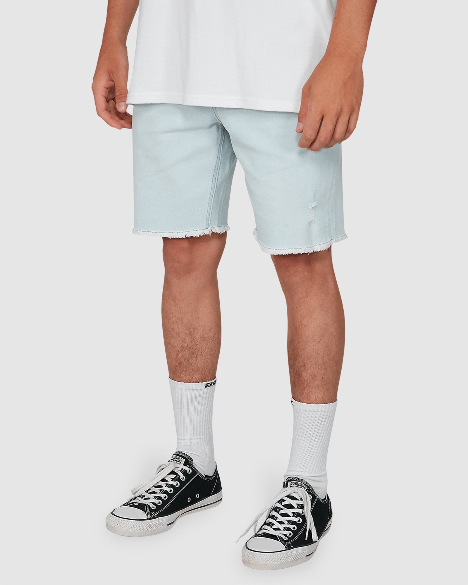 Mens Outsider Denim Shorts