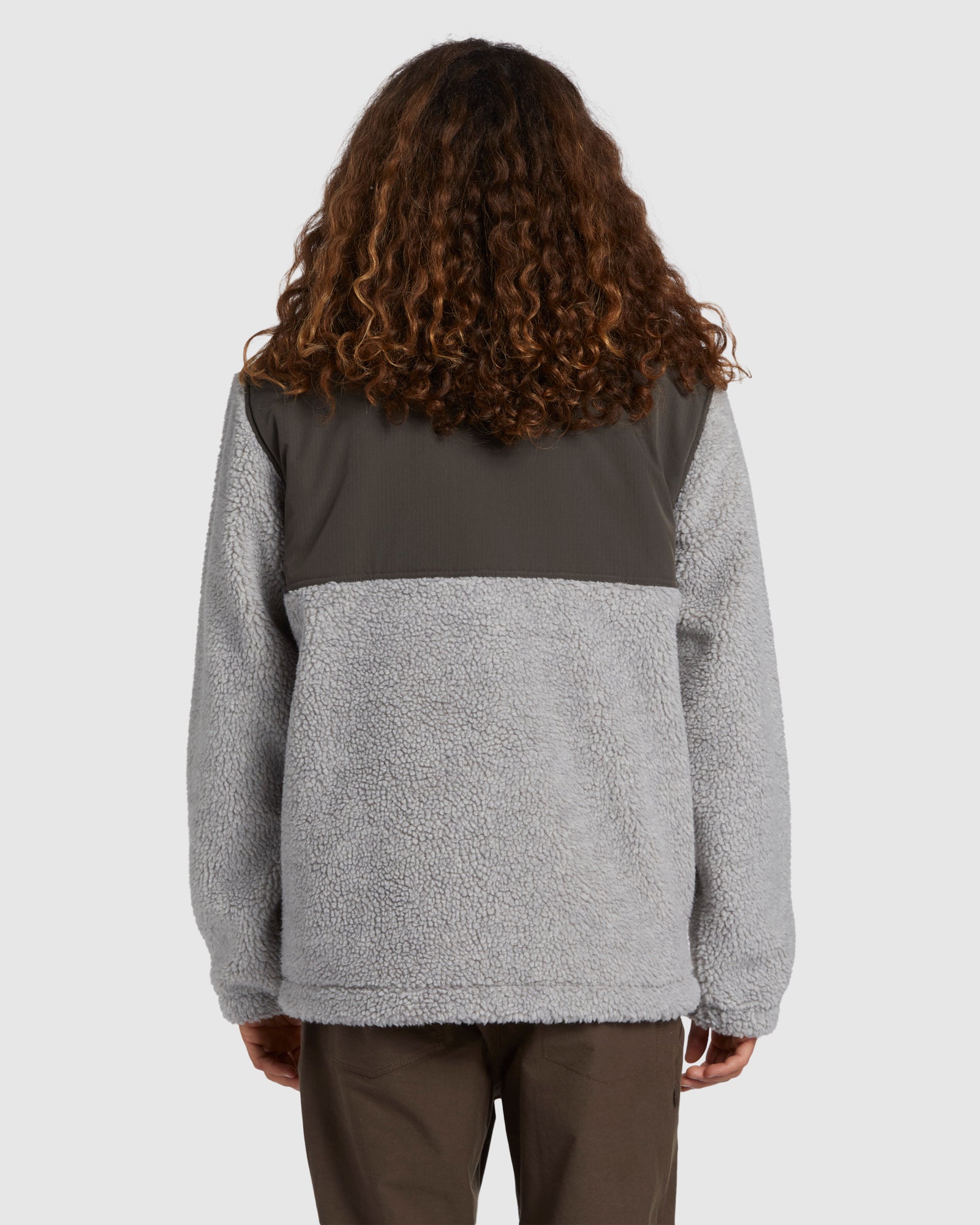 Mens A/Div Boundary Re-It-Shirtue Mock Neck Fleece Pullover