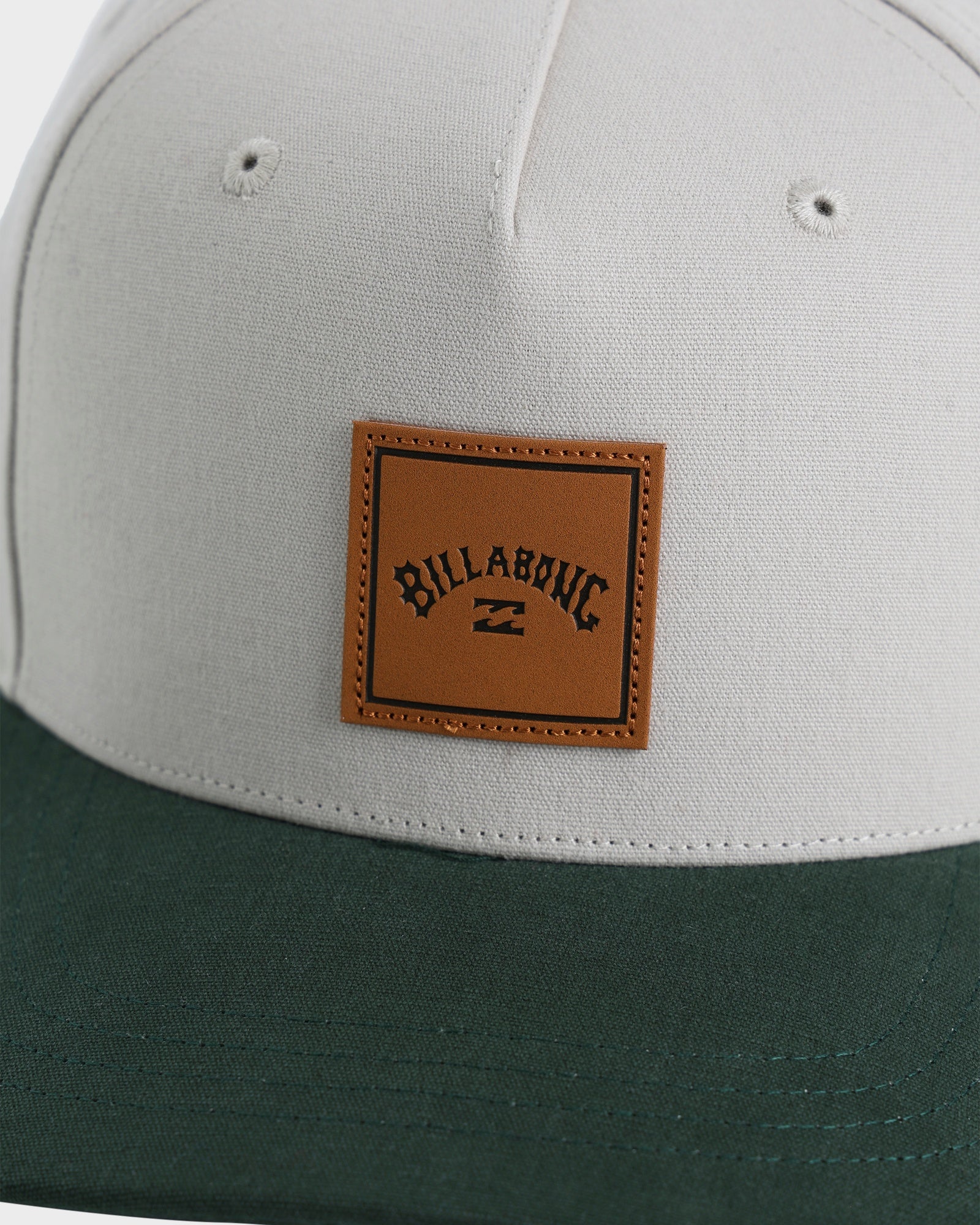 Mens Stacked Snapback Cap