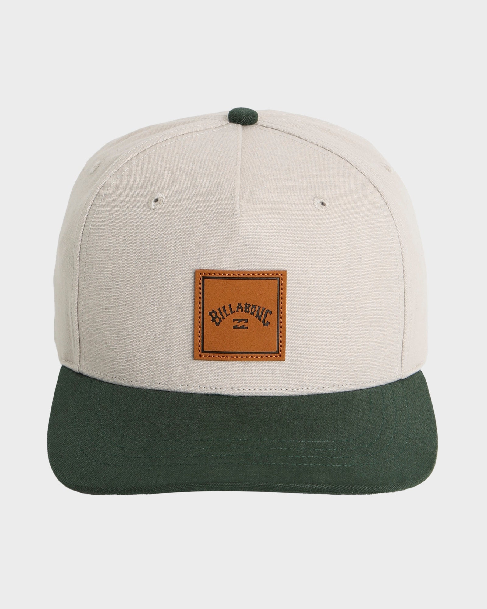 Mens Stacked Snapback Cap