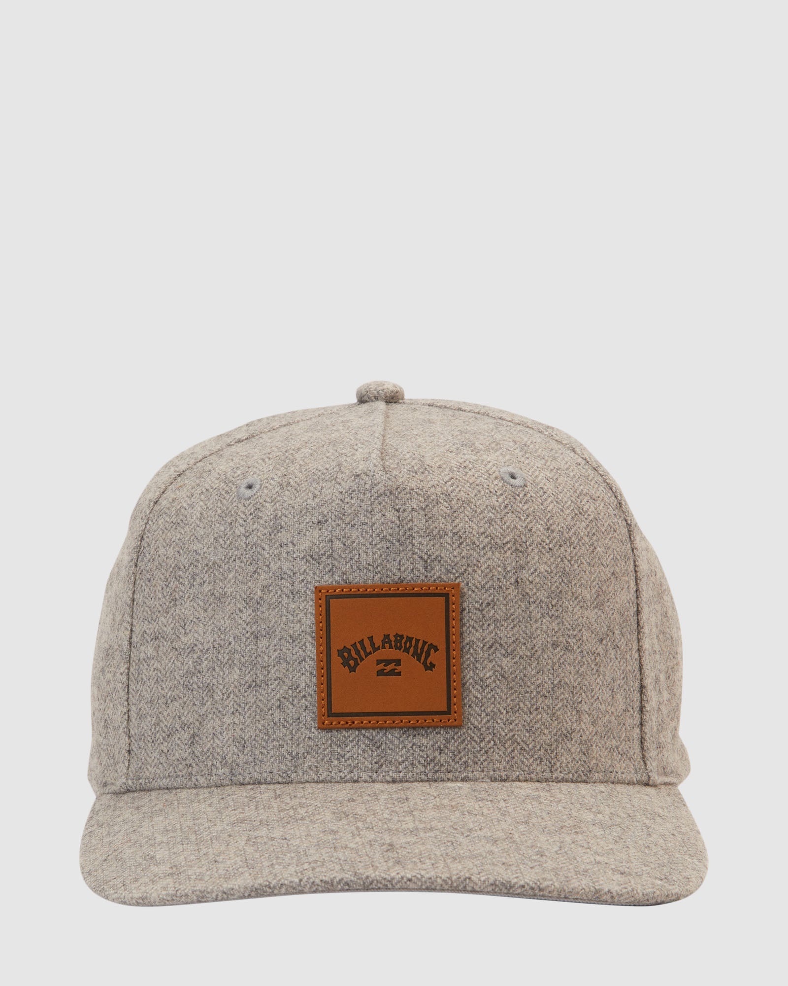 Mens Stacked Snapback Cap