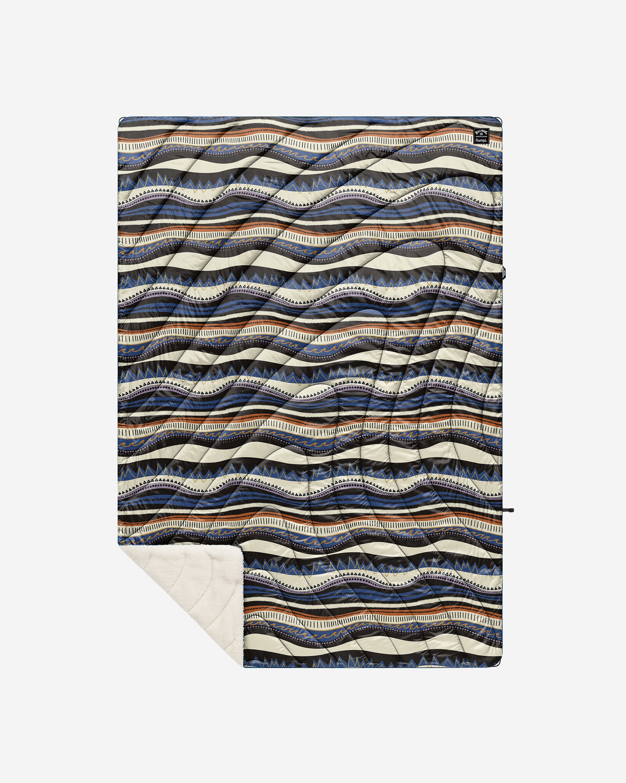 Sherpa Puffy Blanket