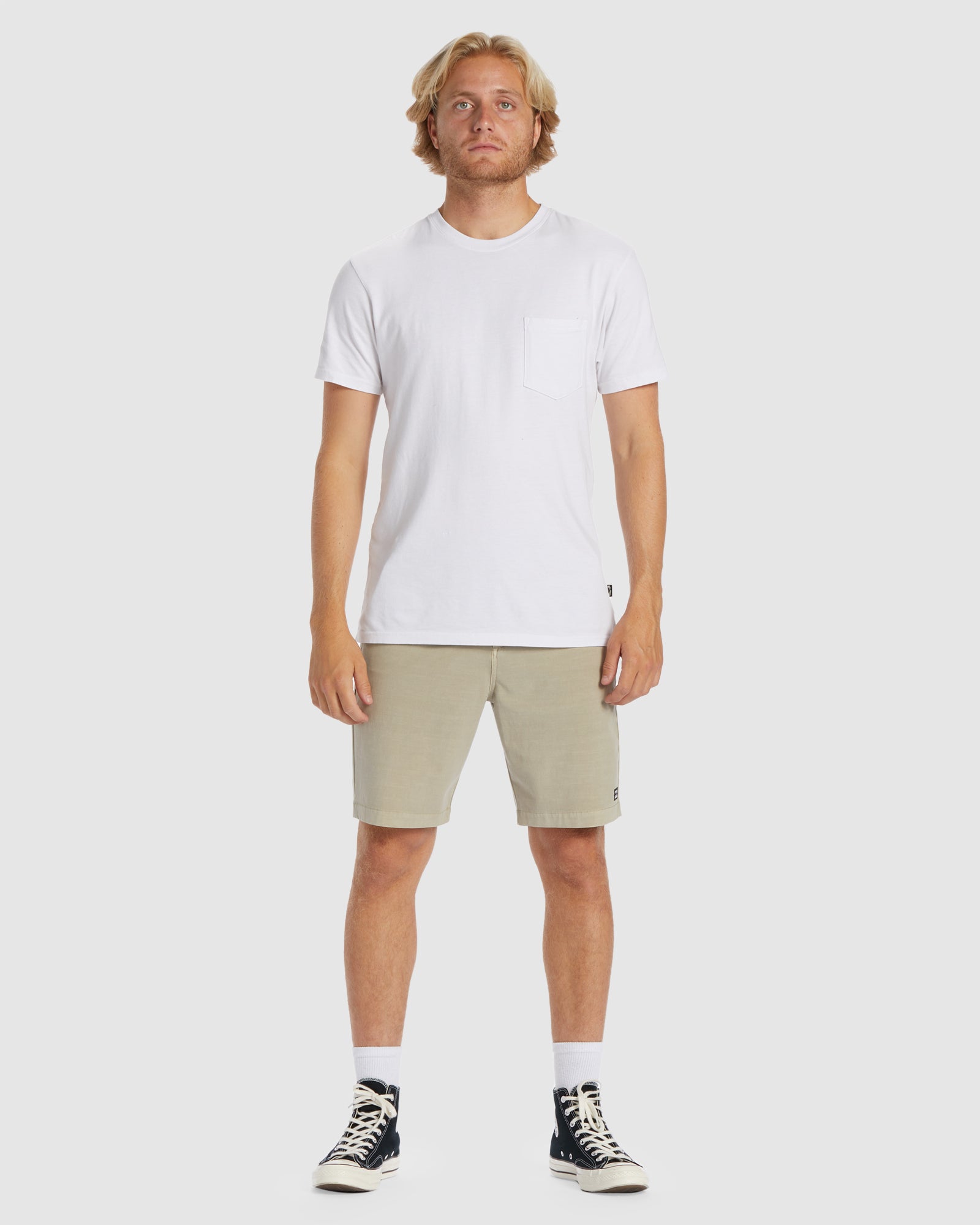 Mens Crossfire Wave Washed 18" Hybrid Shorts