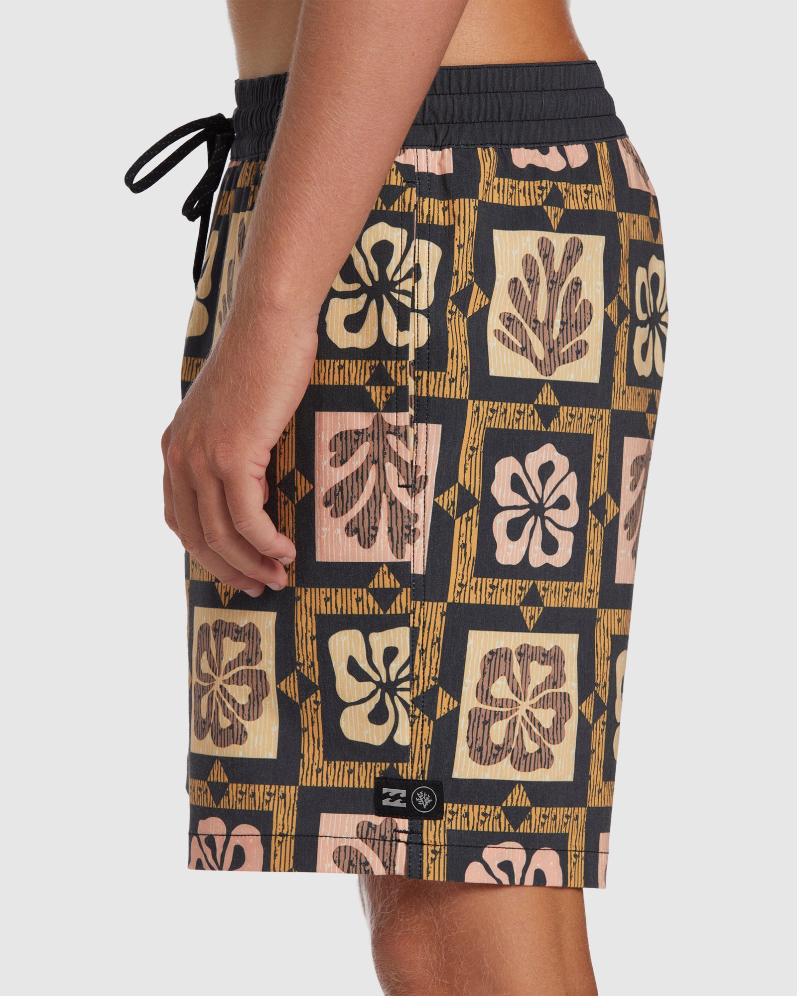 Mens Tiki Reef Layback Boardshorts