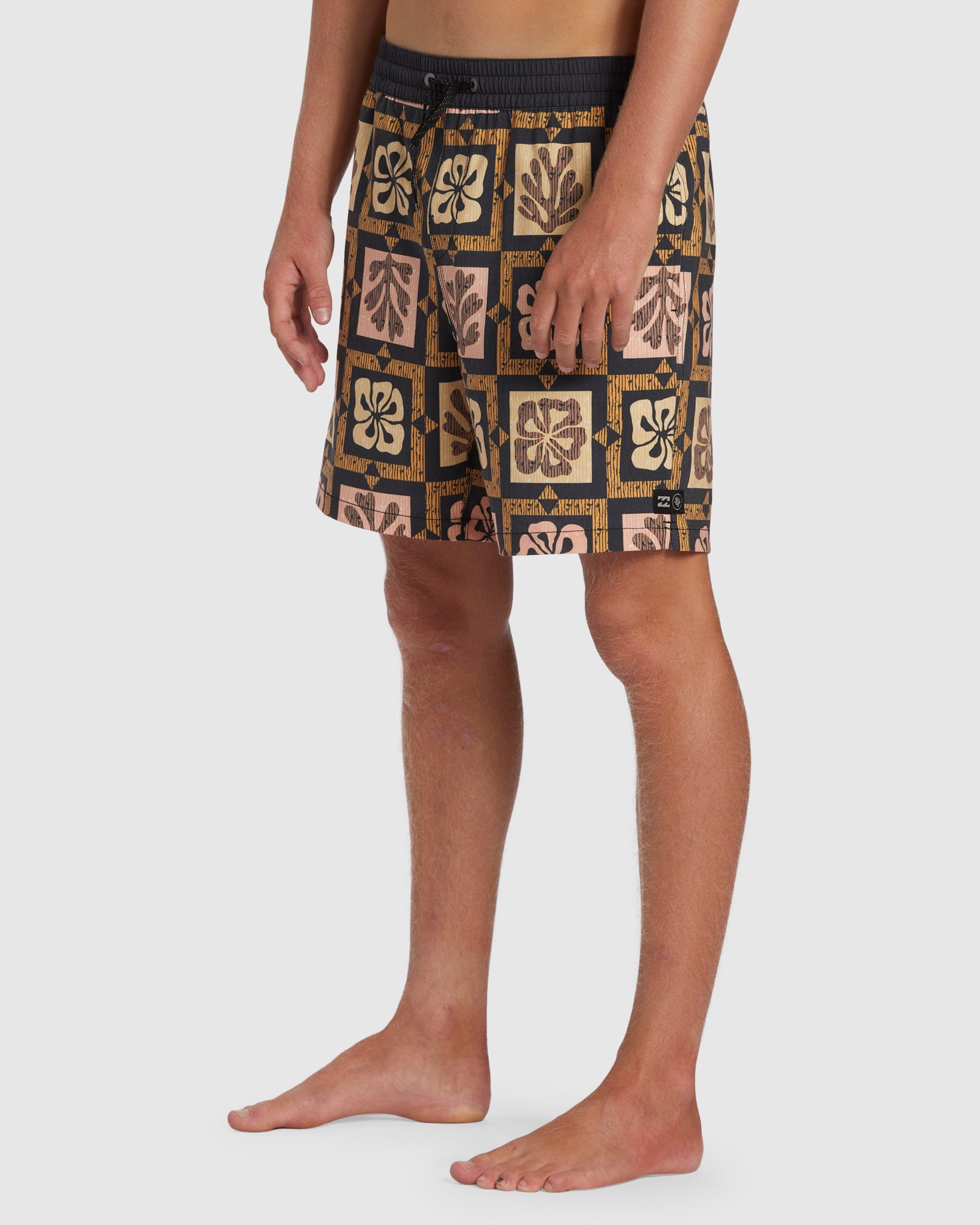 Mens Tiki Reef Layback Boardshorts
