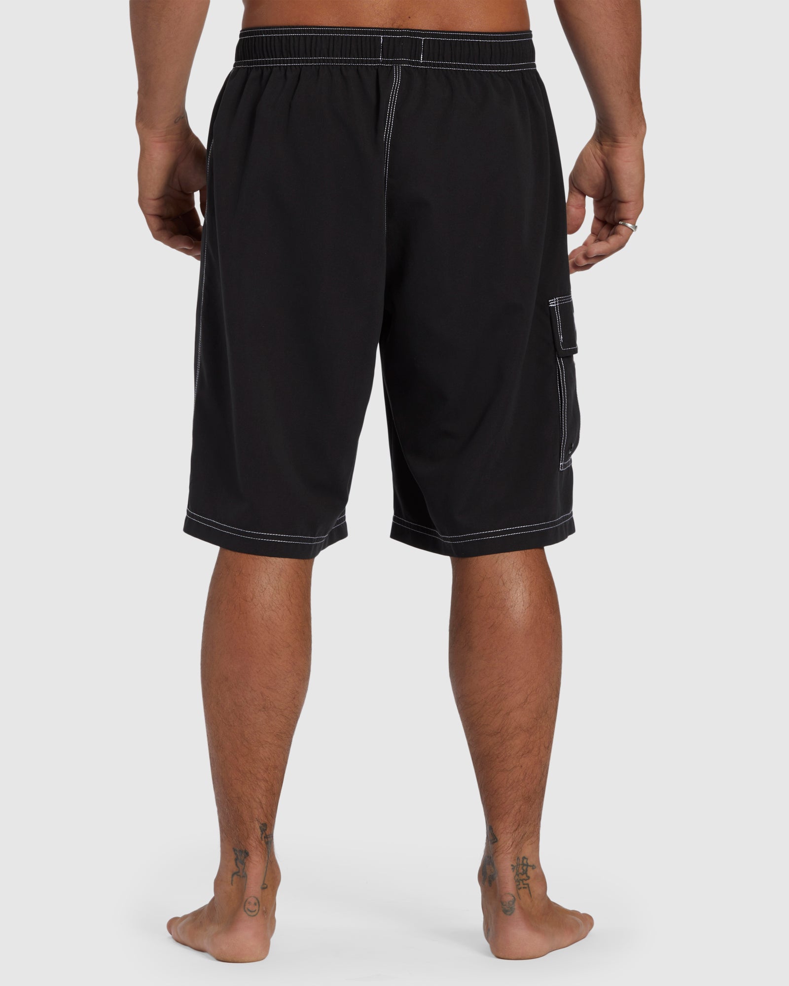 Mens Throw On Layback Boardshorts