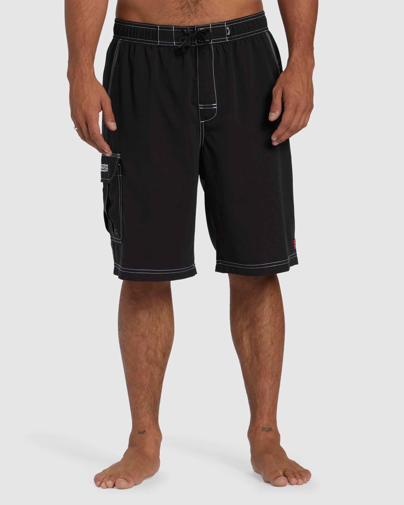 Mens Throw On Layback Boardshorts