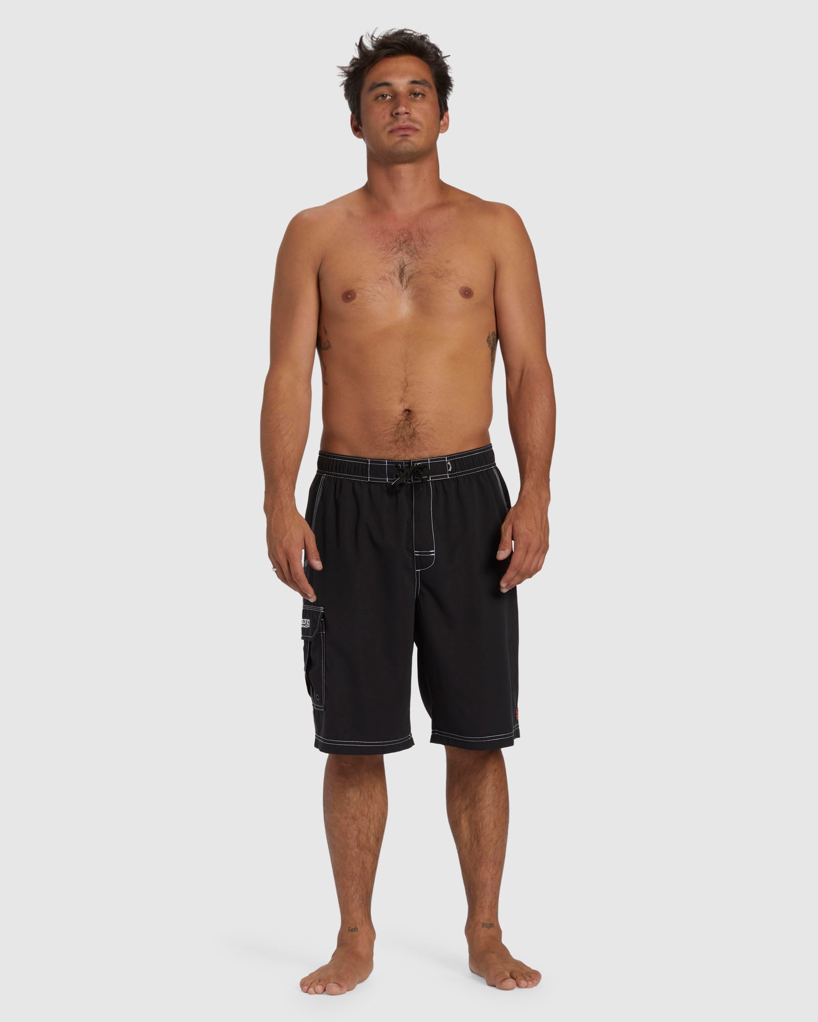 Mens Throw On Layback Boardshorts