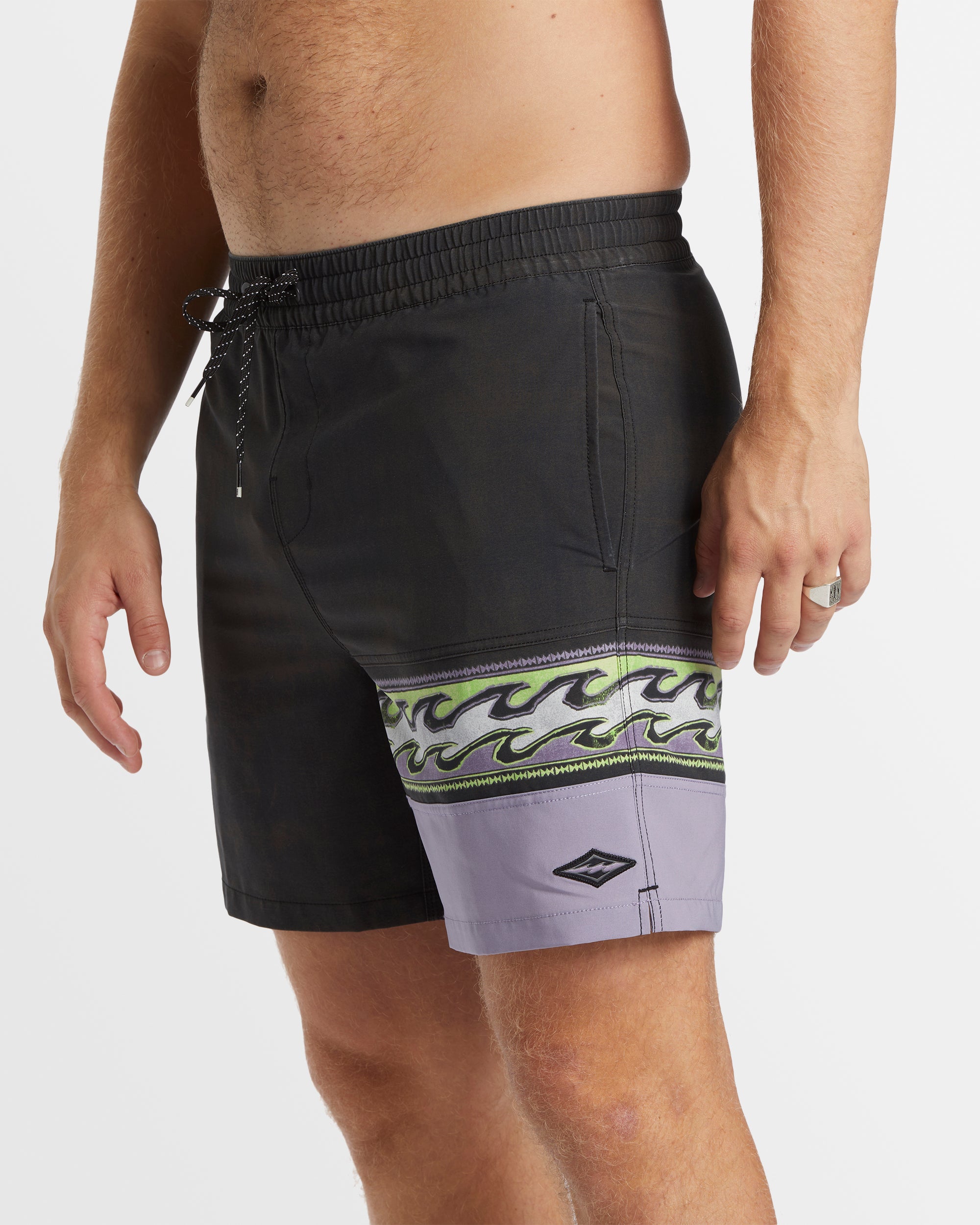 Mens Burleigh Layback 17" Boardshorts