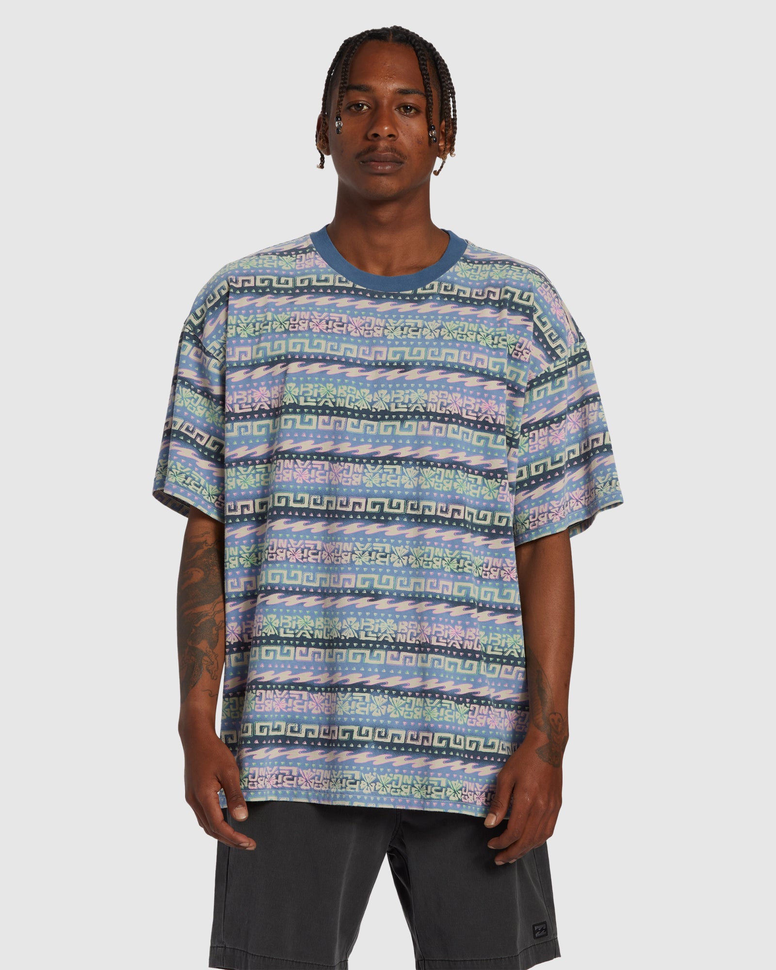 Mens Halfrack Crew T-Shirt