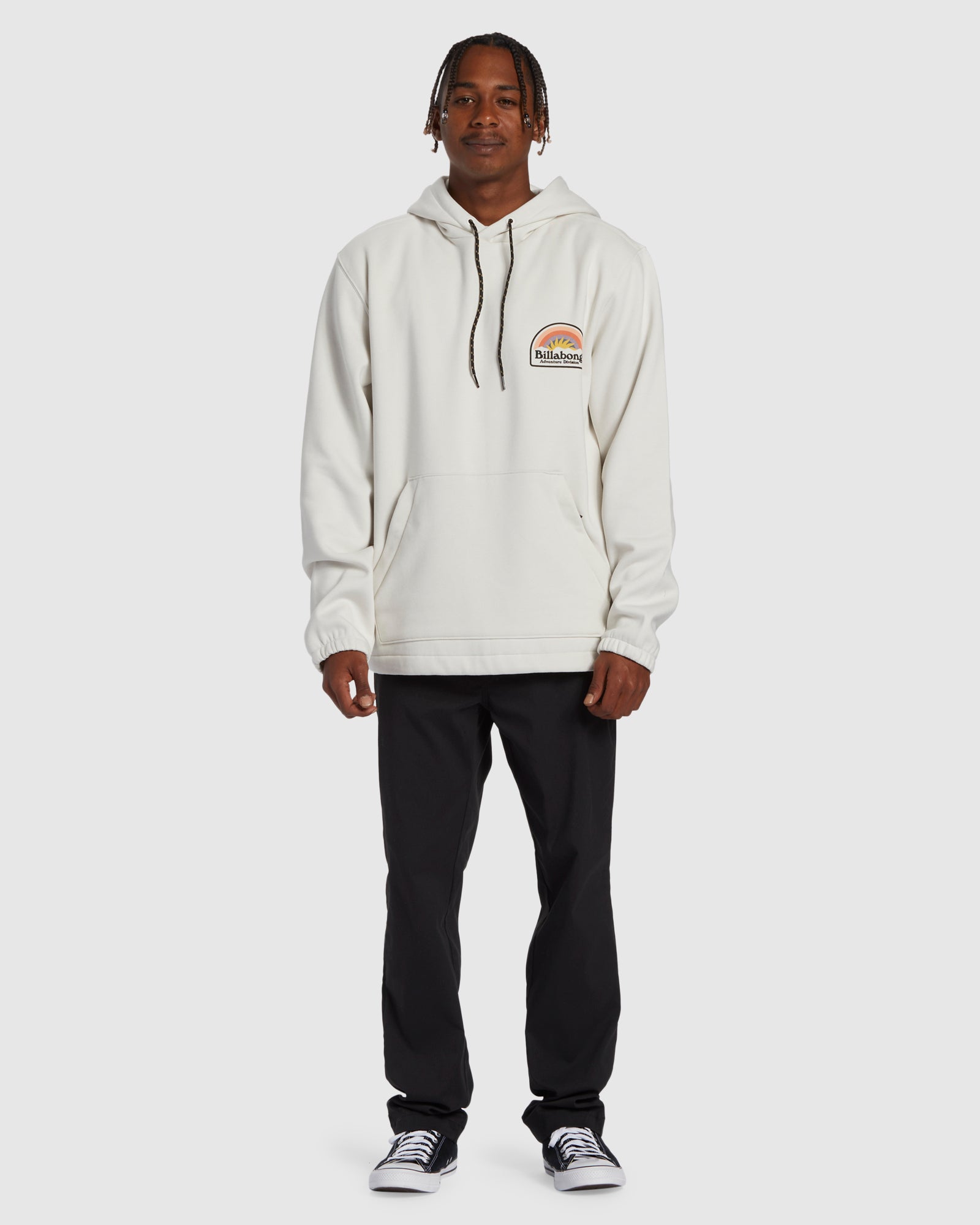 Mens Compass Pullover Hoodie