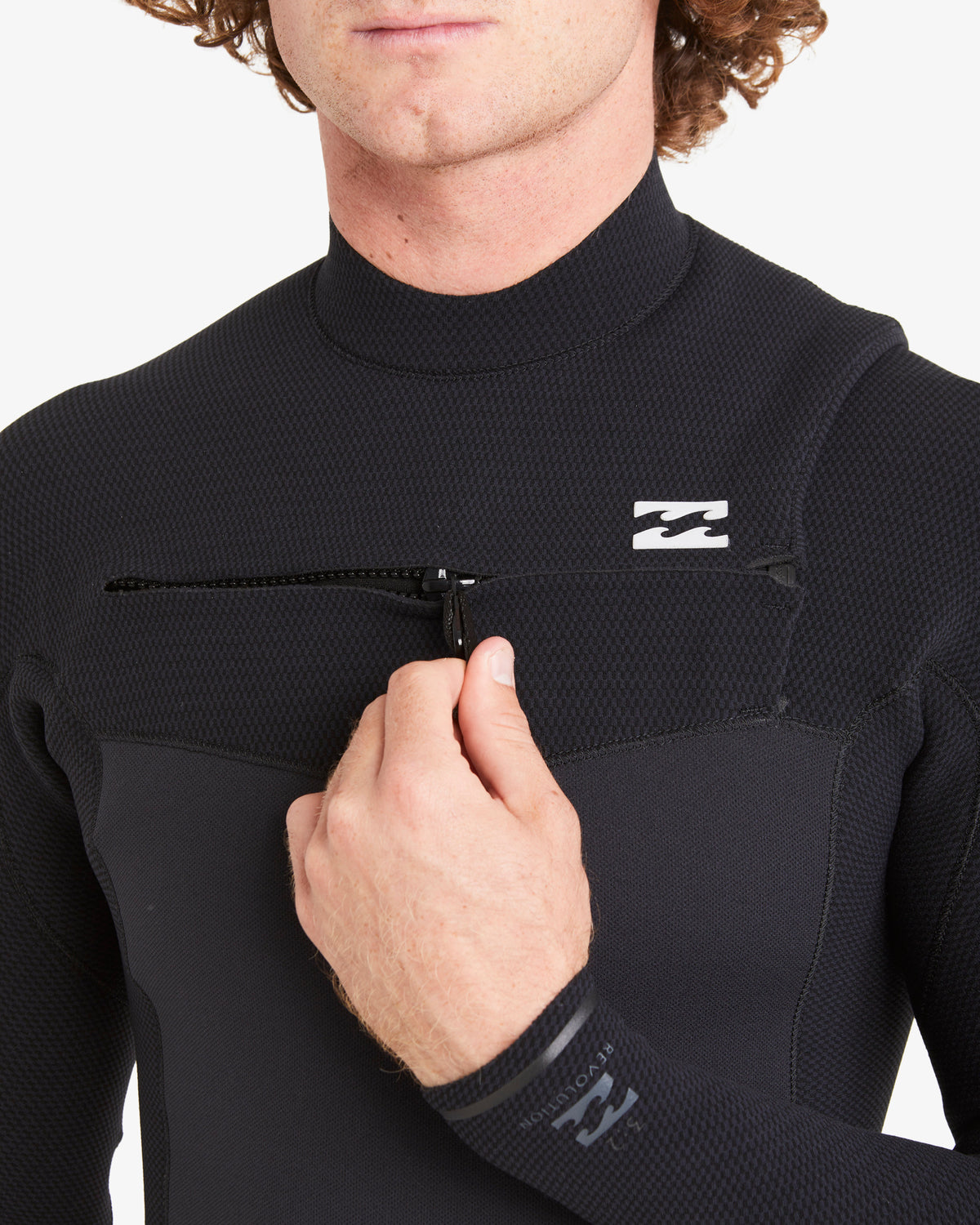 Mens 4/3mm Revolution Chest Zip Steamer Wetsuit