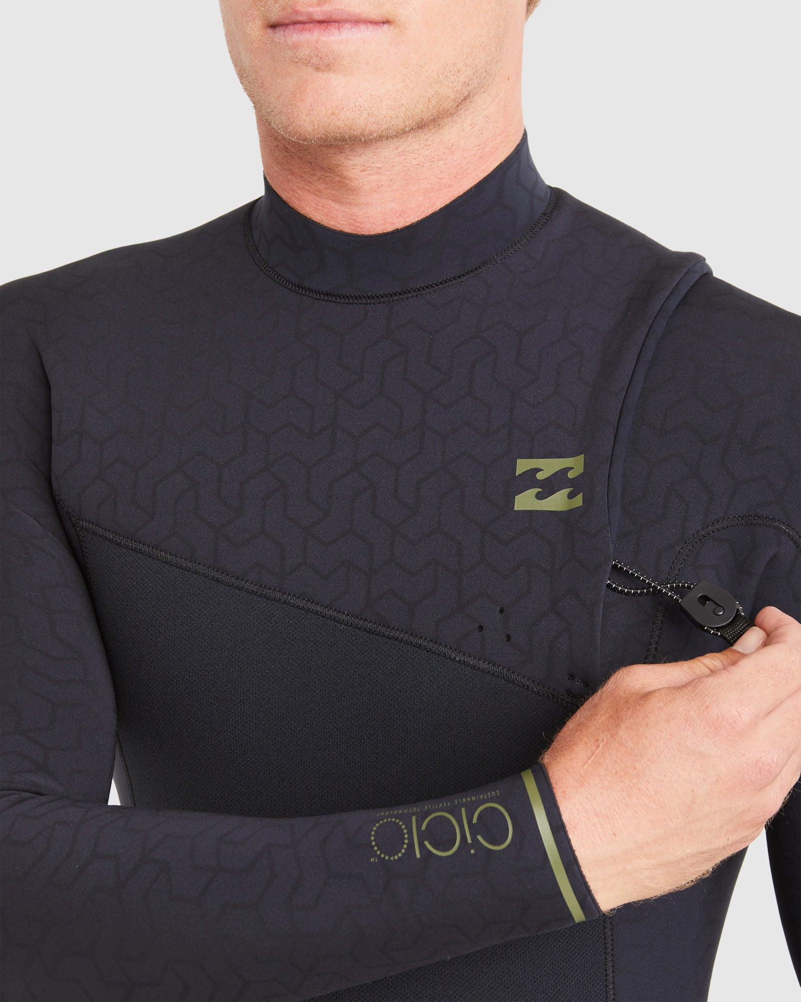 Mens 3/2mm Revolution Natural Zipperless Steamer Wetsuit