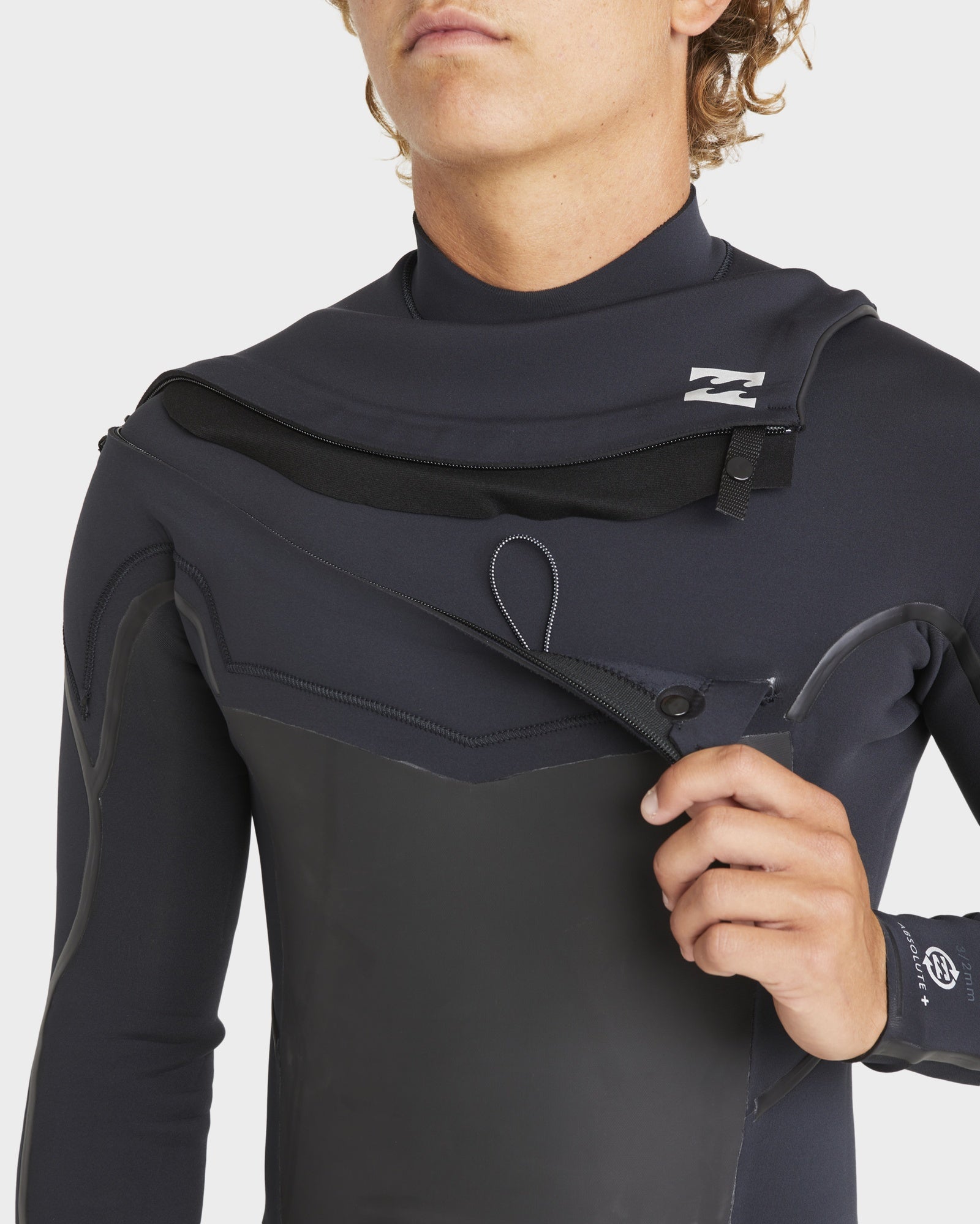 Mens 3/2mm Absolute Natural Chest Zip Steamer Wetsuit – Billabong AU