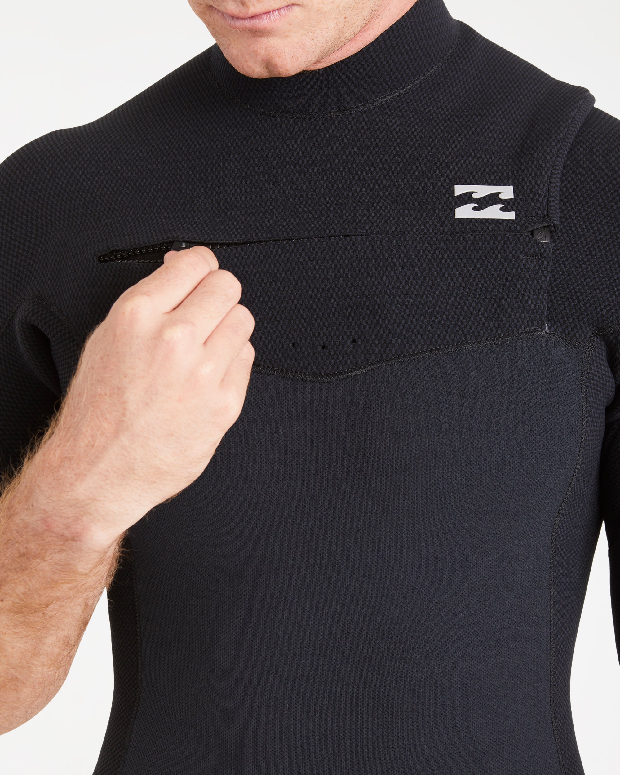Mens 2/2 mm Revo Natural Chest Zip Springsuit