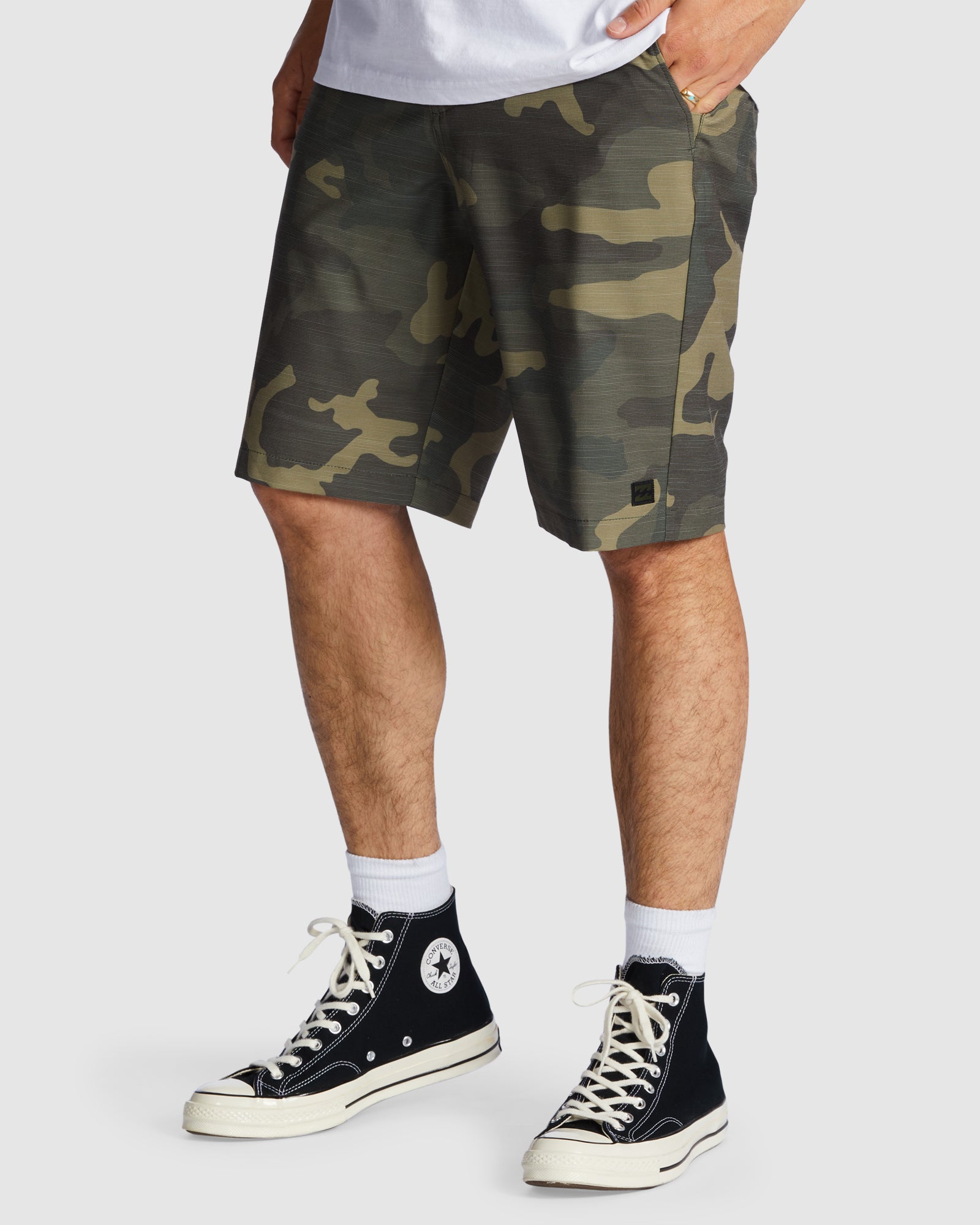 Mens Crossfire Slub Submersible 21" Shorts