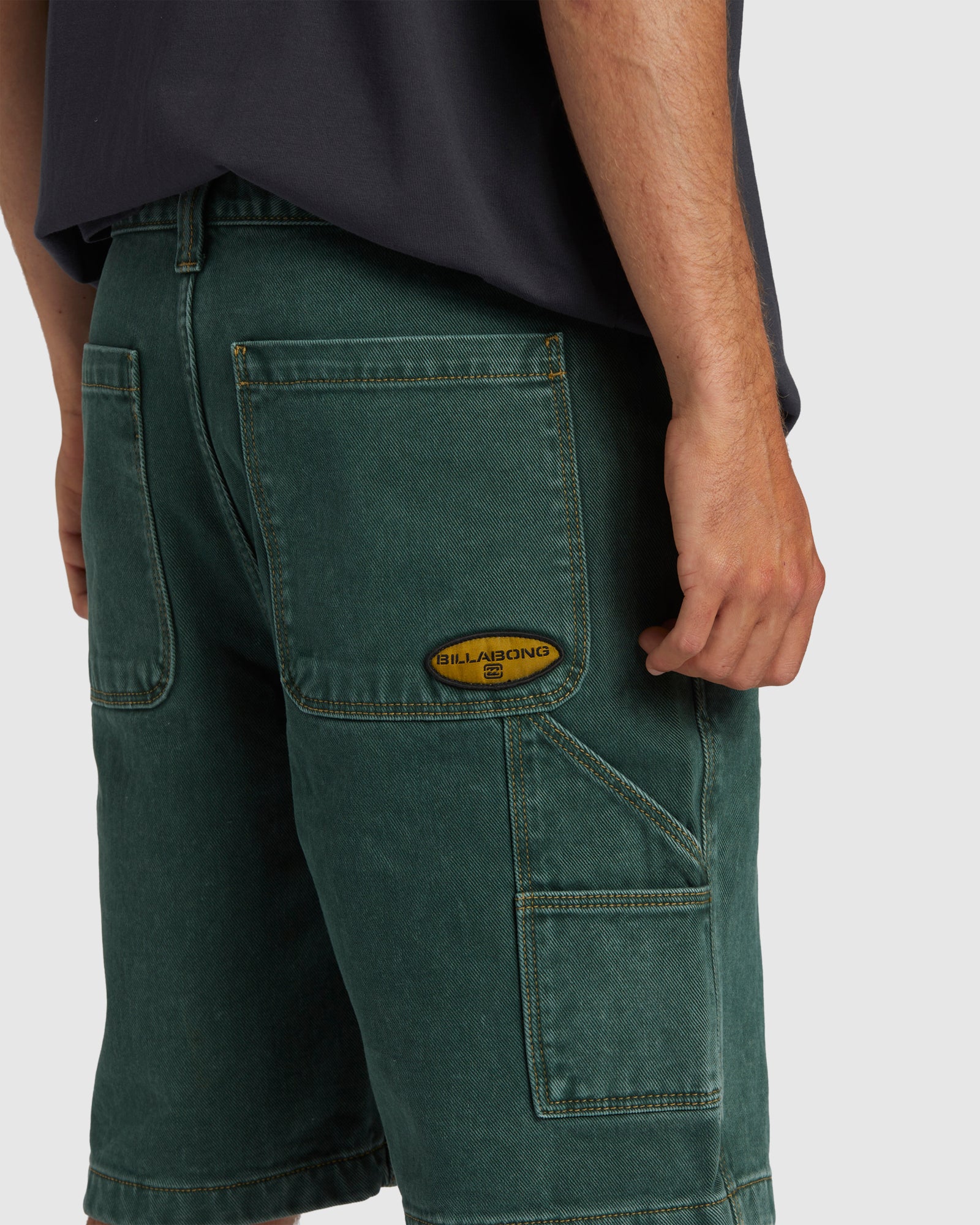 Mens Bad Dog Workwear 21" Shorts