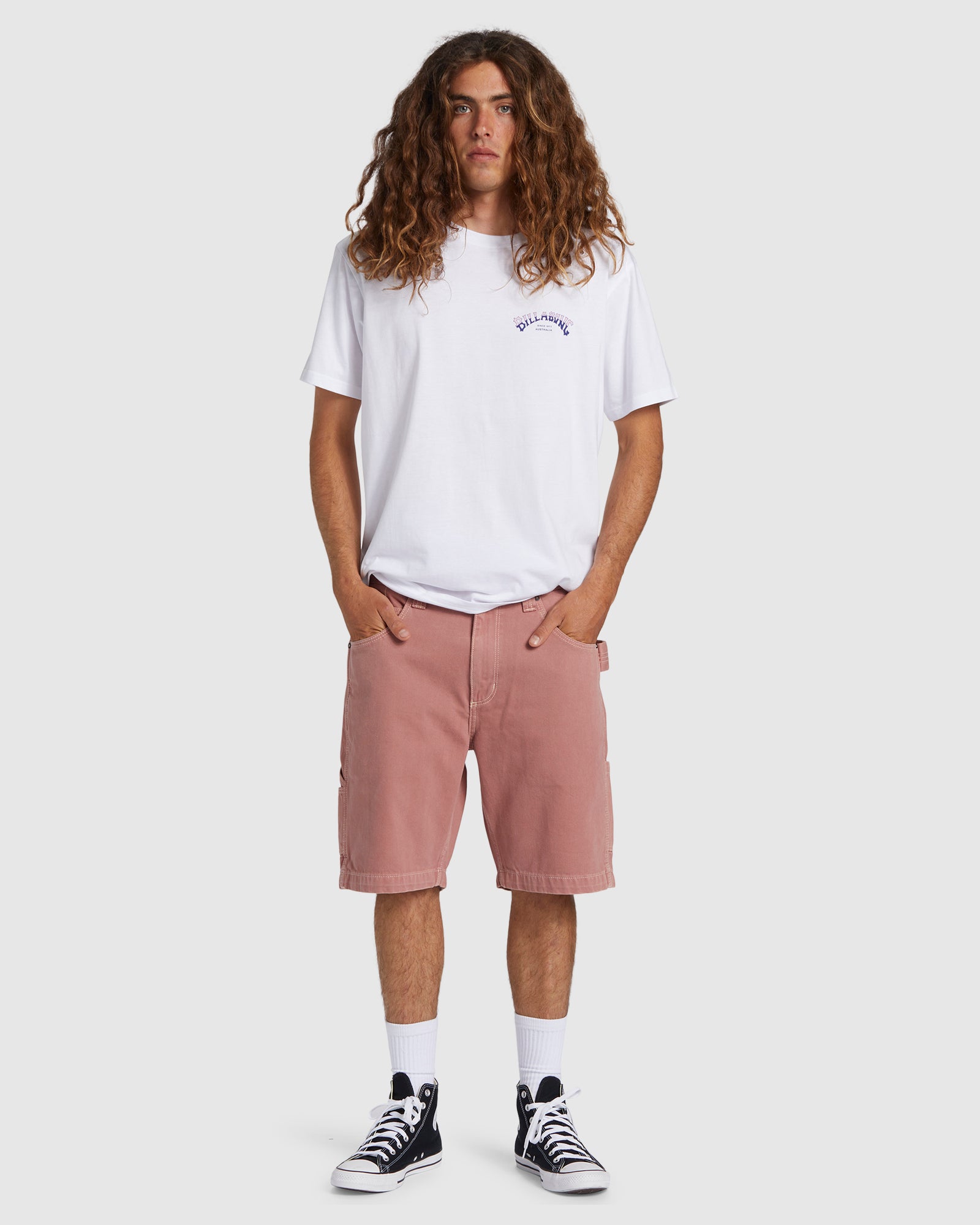 Mens Bad Dog Workwear 21" Shorts