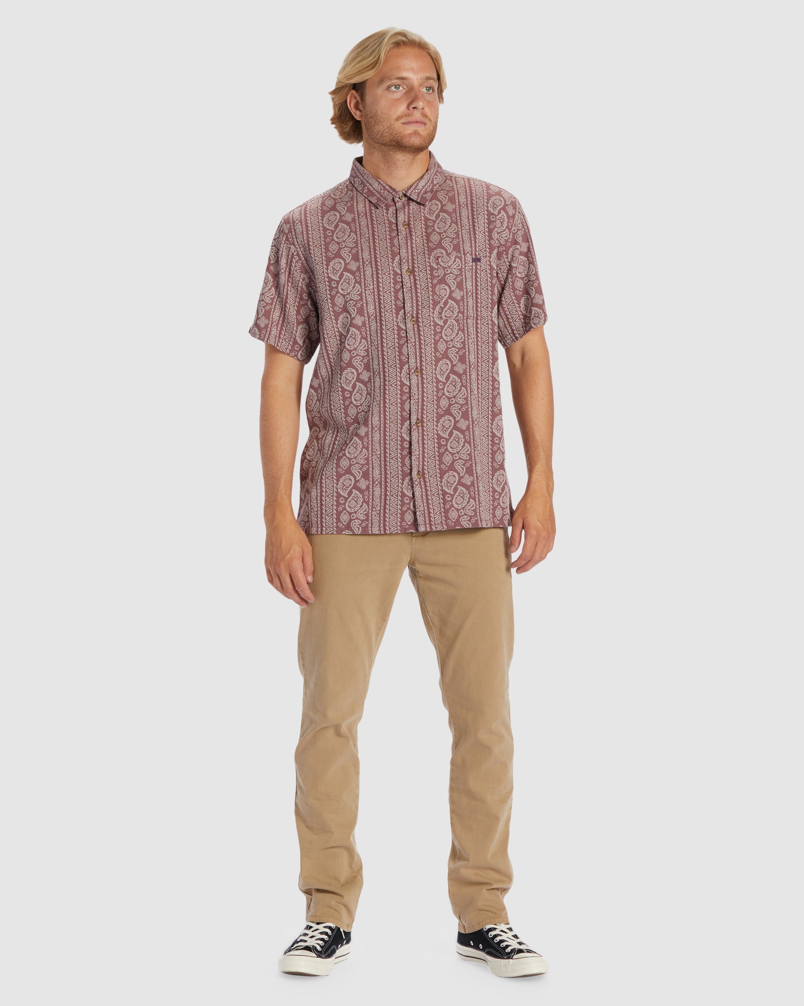 Mens Sundays Jacquard Shirt