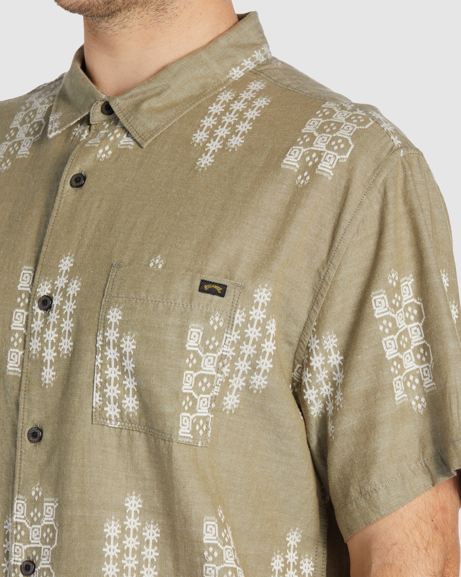 Mens Sundays Jacquard Shirt