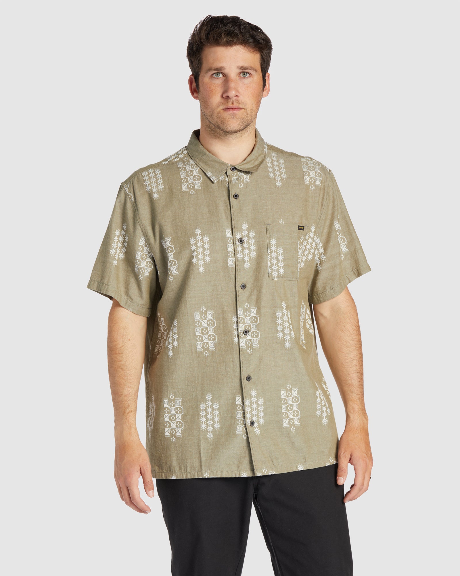 Mens Sundays Jacquard Shirt